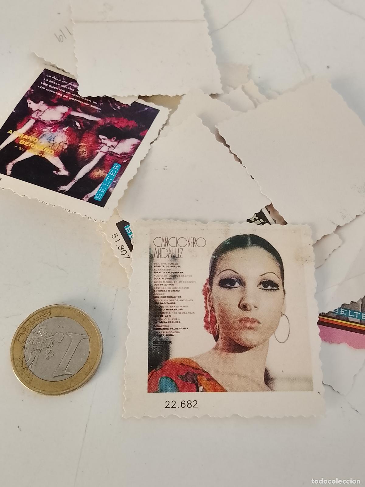 M&uacute;sica de colecci&oacute;n: musica - cromo o similar carton troquelado - CANCIONERO ANDALUZ Lola Flores PERLITA DE HUELVA