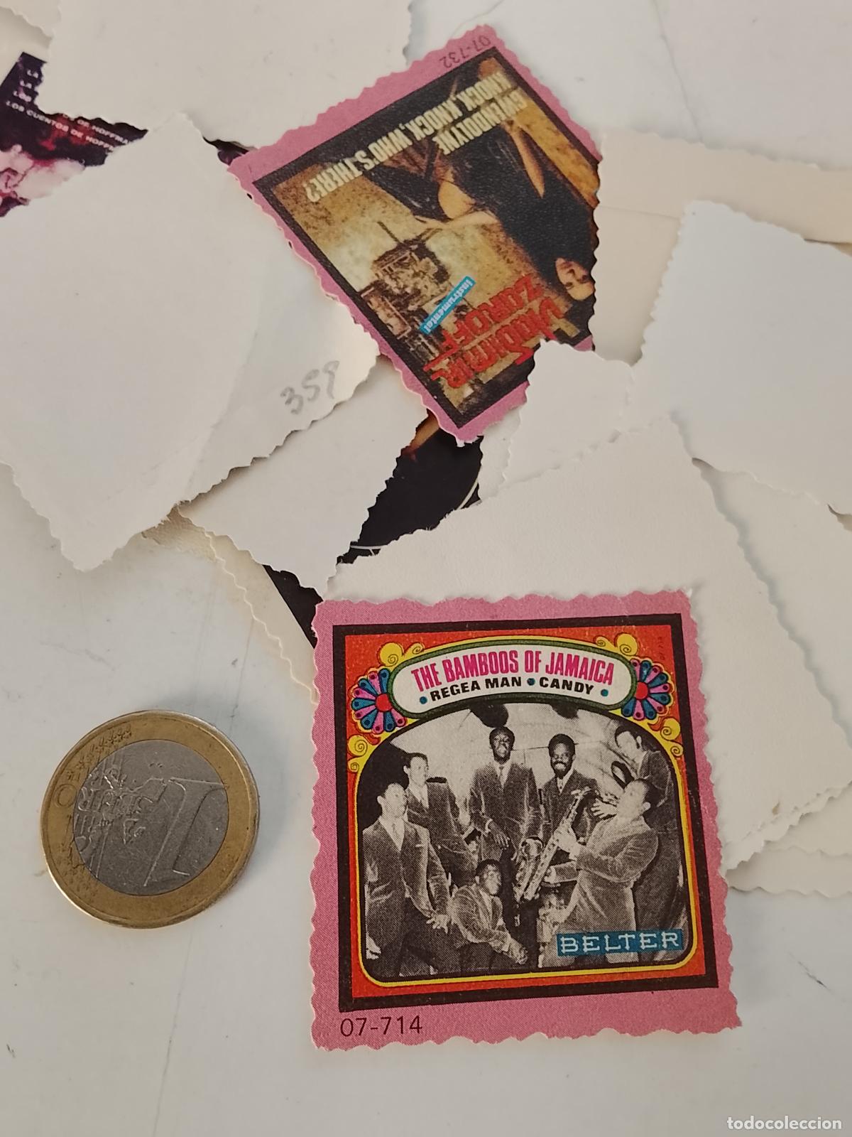 M&uacute;sica de colecci&oacute;n: musica - cromo o similar carton troquelado - LOS BAMBOOS DE JAMAICA
