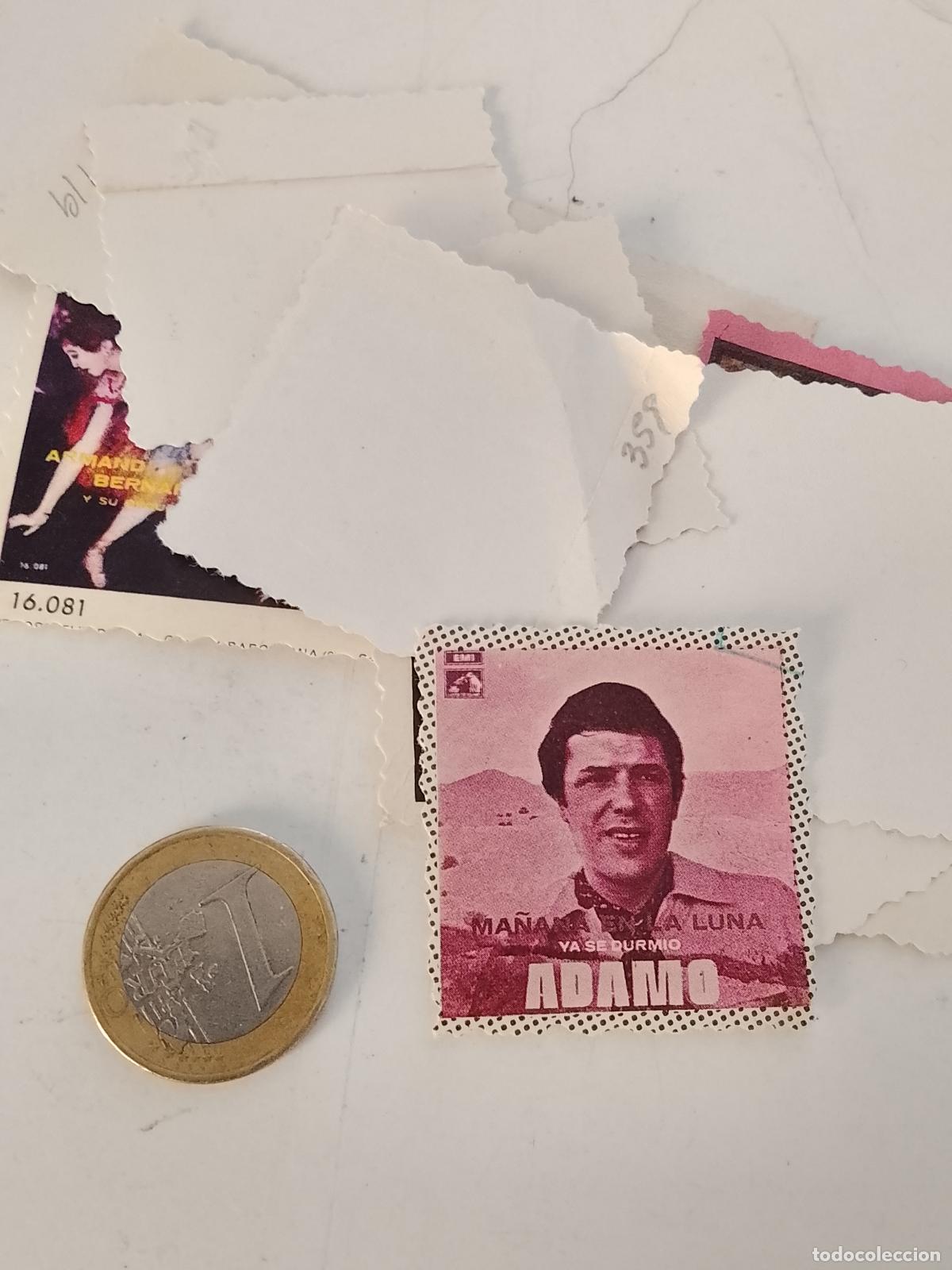 M&uacute;sica de colecci&oacute;n: musica - cromo o similar carton troquelado - ADAMO