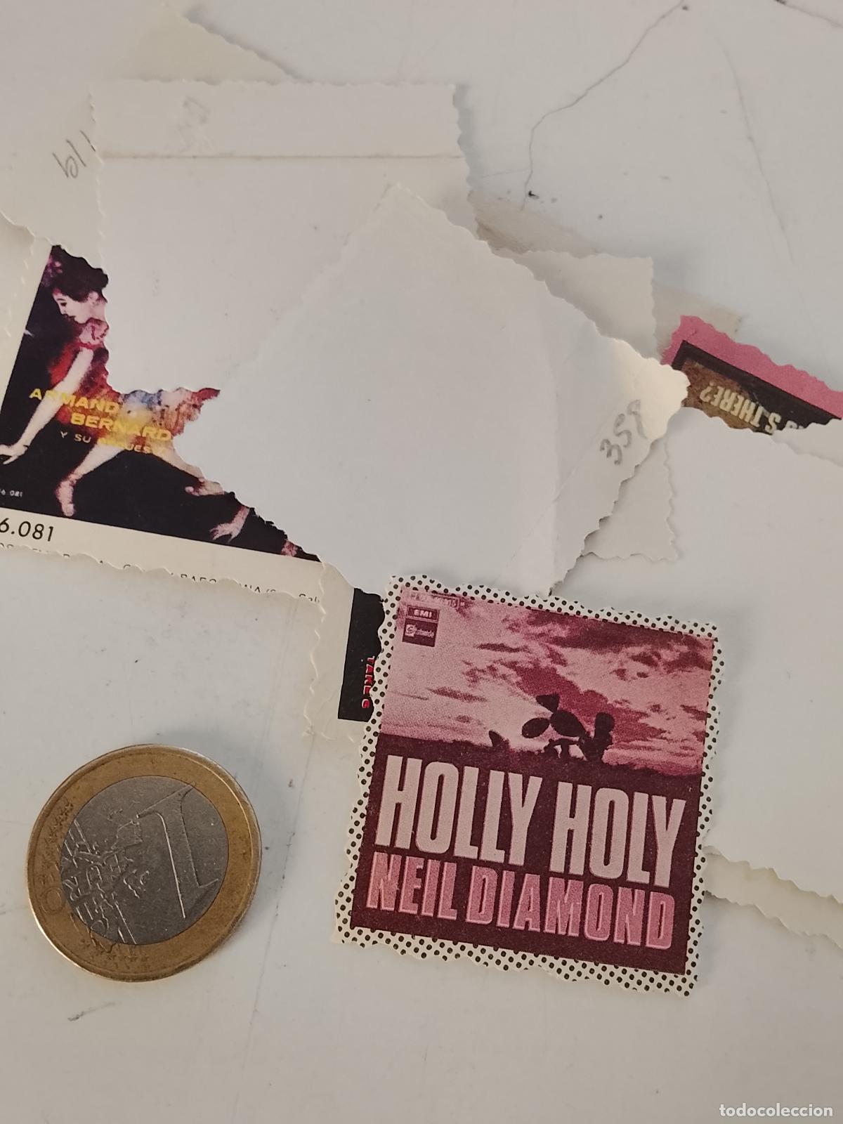 M&uacute;sica de colecci&oacute;n: musica - cromo o similar carton troquelado - NEIL DIAMOND