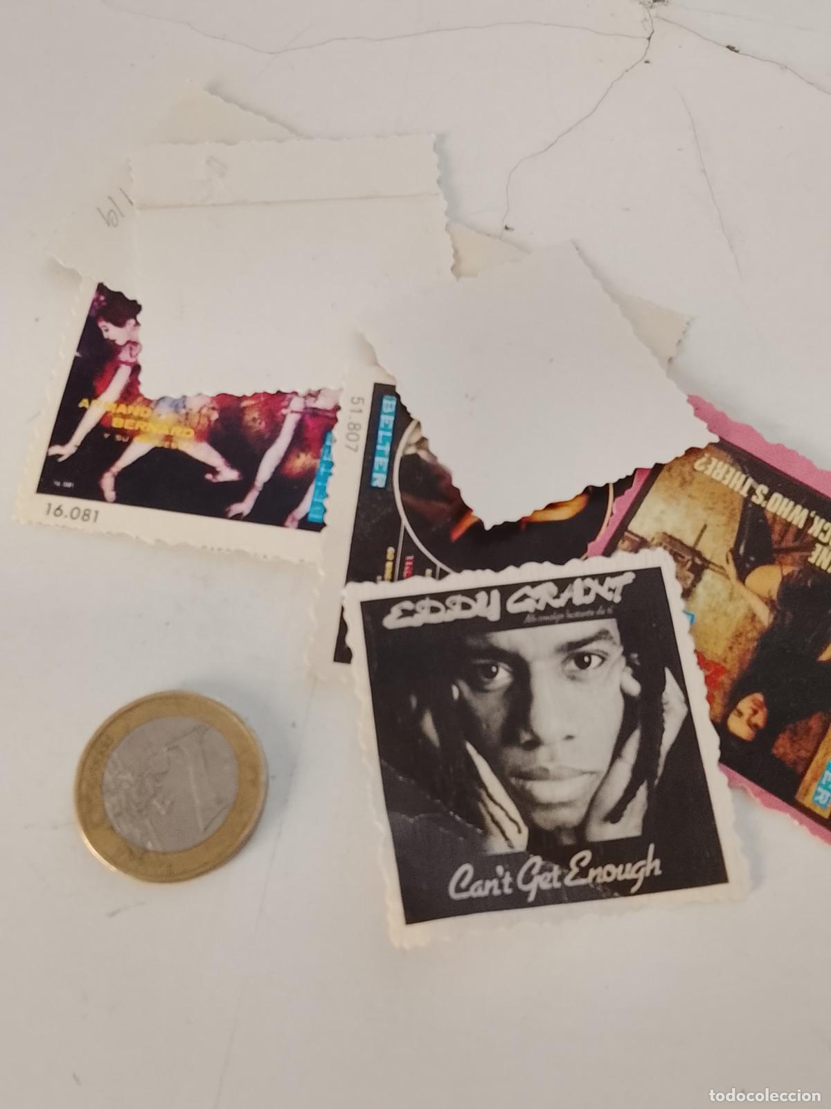M&uacute;sica de colecci&oacute;n: musica - cromo o similar carton troquelado - EDDY CRAXT