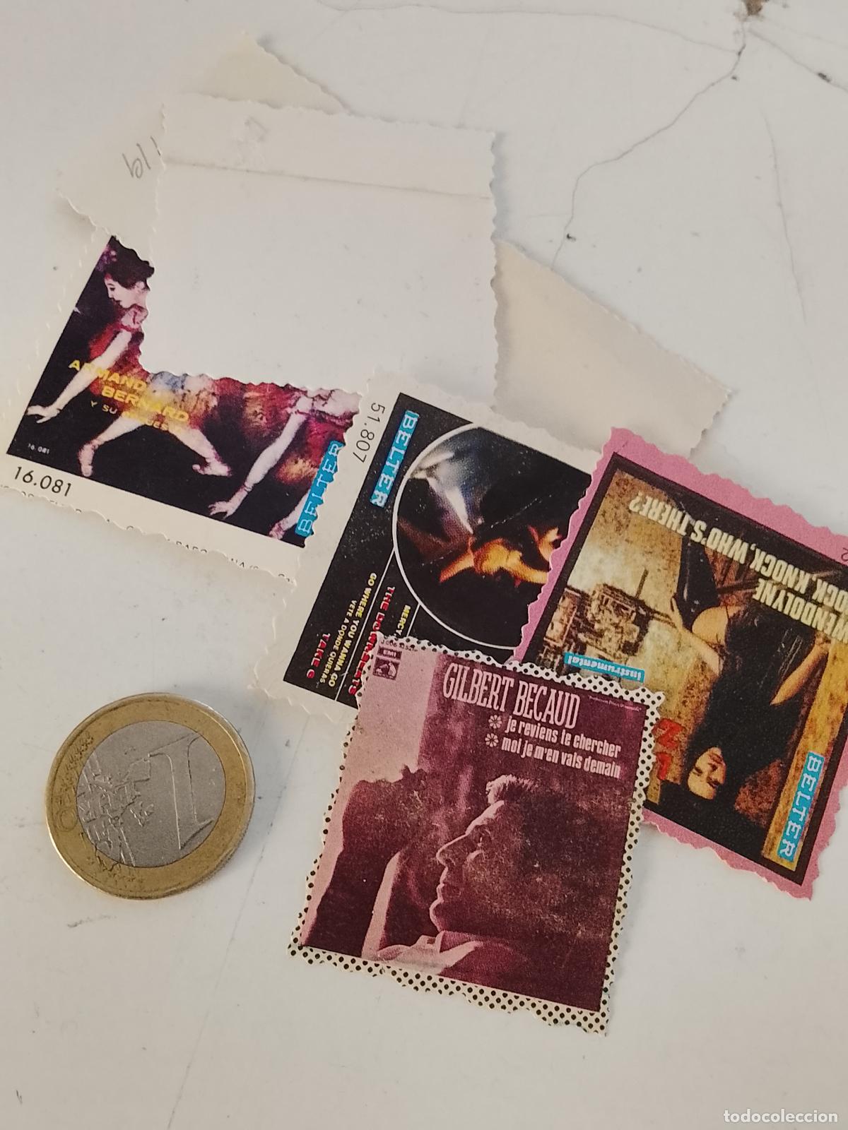 M&uacute;sica de colecci&oacute;n: musica - cromo o similar carton troquelado - GILBERT BECAUD
