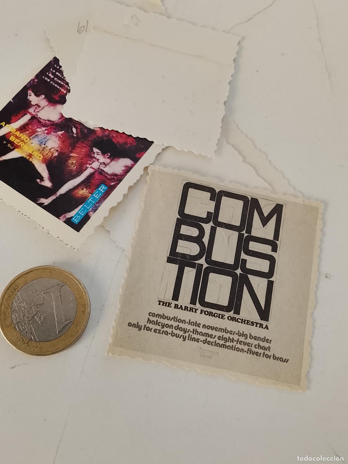 M&uacute;sica de colecci&oacute;n: musica - cromo o similar carton troquelado - THE BARRY FORGIE