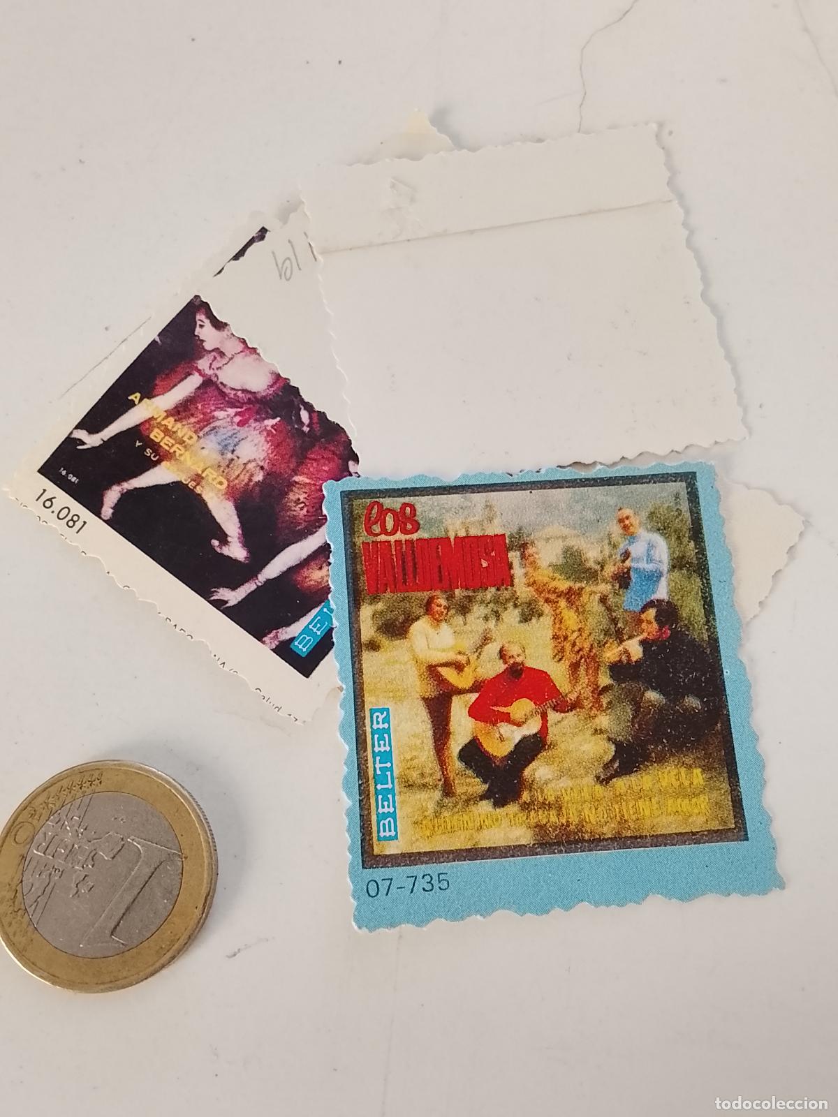 M&uacute;sica de colecci&oacute;n: musica - cromo o similar carton troquelado - LOS VALLDEMOSAS