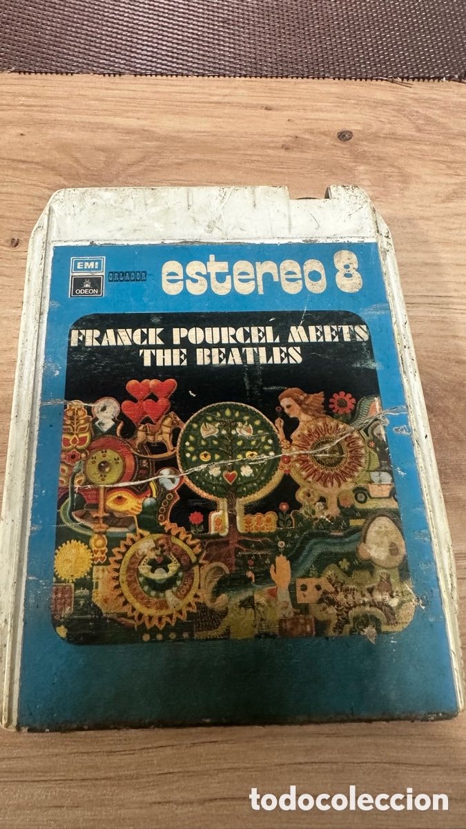 M&uacute;sica de colecci&oacute;n: FRANK POURCEL MEETS THE BEATLES Cartucho 8 pistas