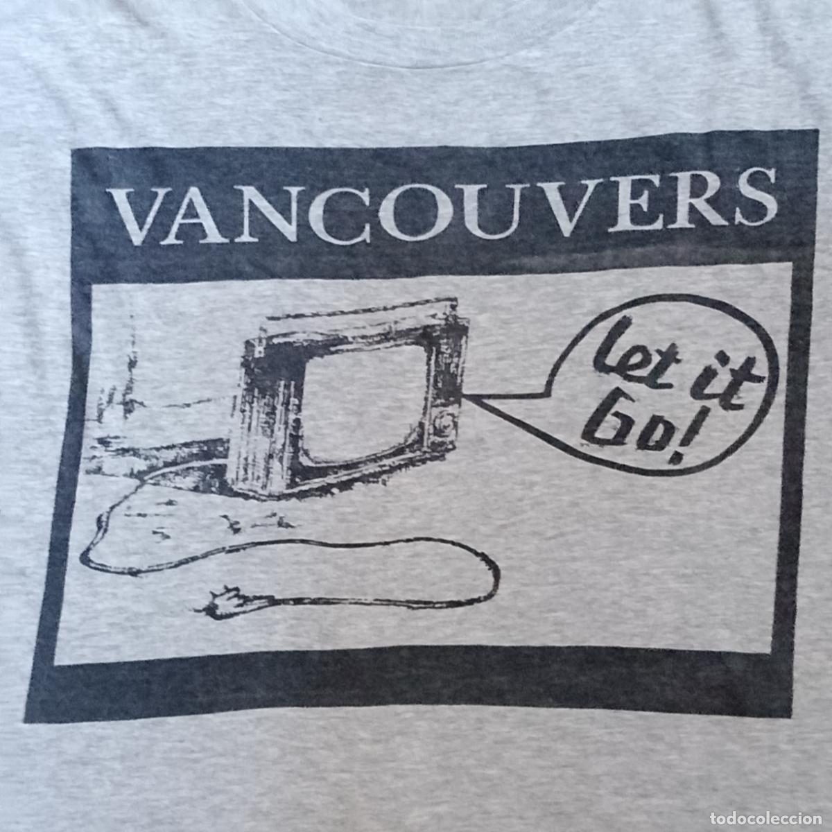 M&uacute;sica de colecci&oacute;n: Vancouvers-Let It Go (T shirt camiseta. talla L) Surfin' Bichos, Australian Blonde, Dover, Planetas