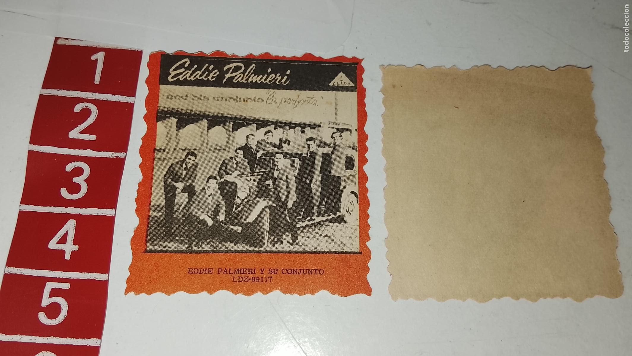 Musique de collection: musica - cromo o similar papel troquelado - cantante - EDDIE PALMIERI