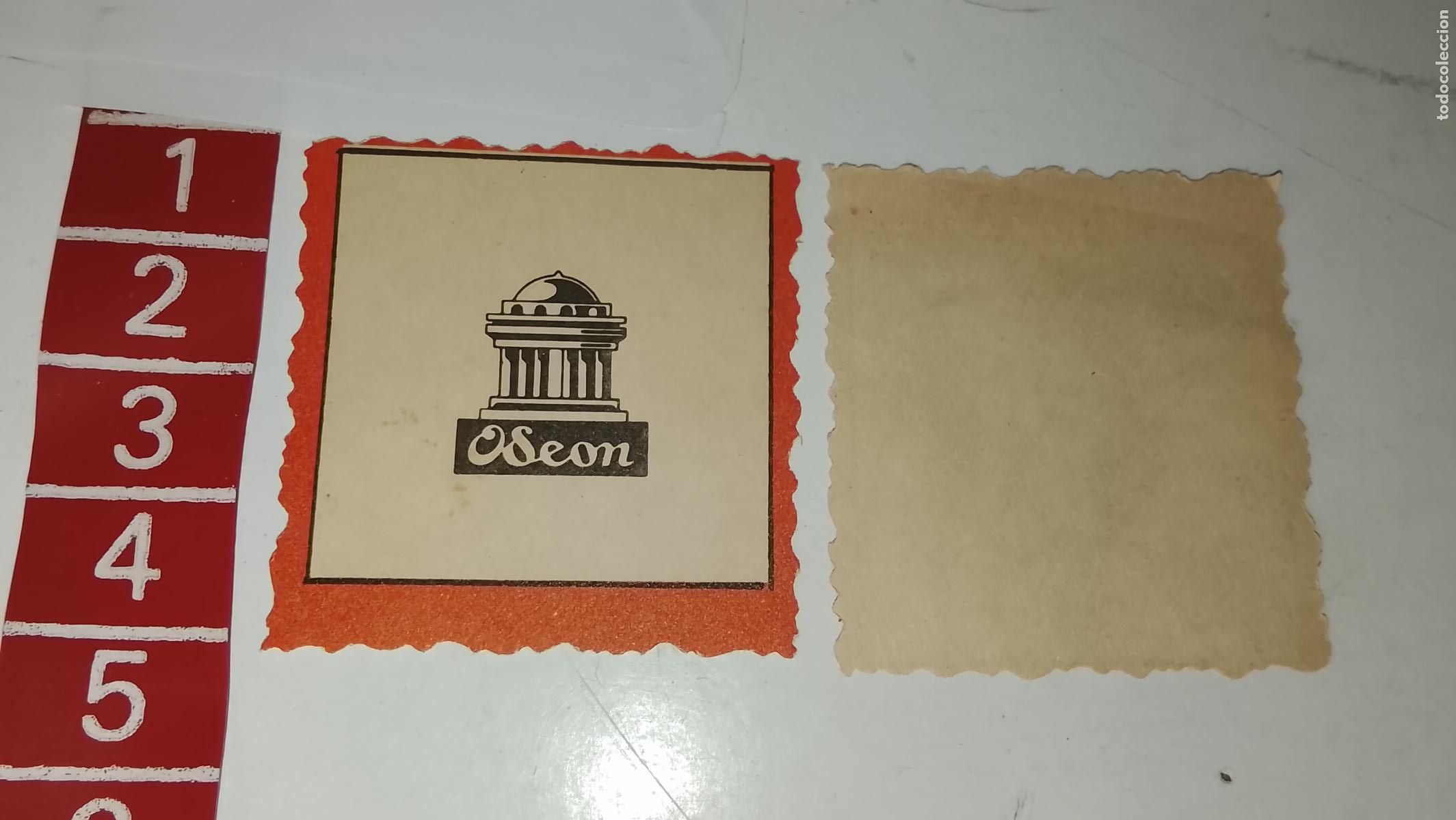 Musique de collection: musica - cromo o similar papel troquelado - cantante - DISCO OSEON