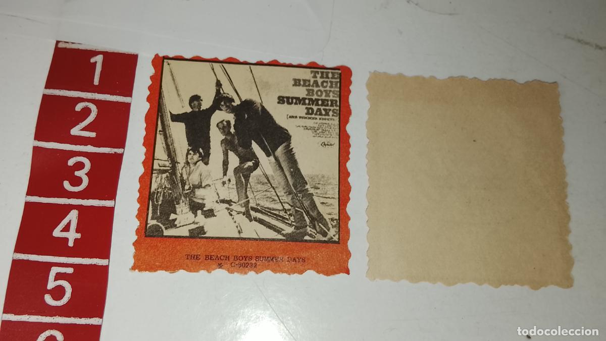 M&uacute;sica de colecci&oacute;n: musica - cromo o similar papel troquelado - cantante - THE BEACH BOYS SUMMER DAY