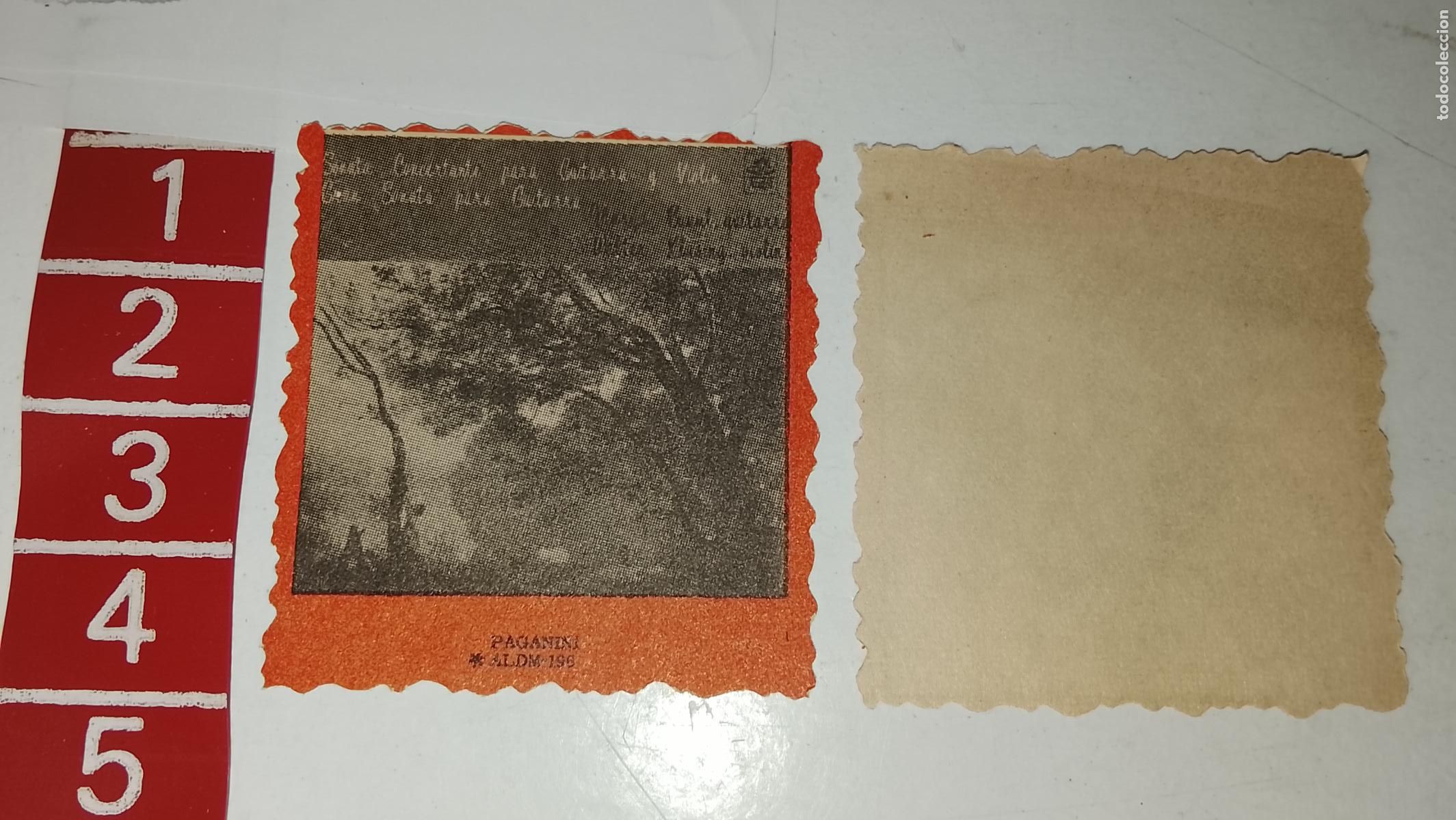 M&uacute;sica de colecci&oacute;n: musica - cromo o similar papel troquelado - cantante - NICCOLO PAGANINI