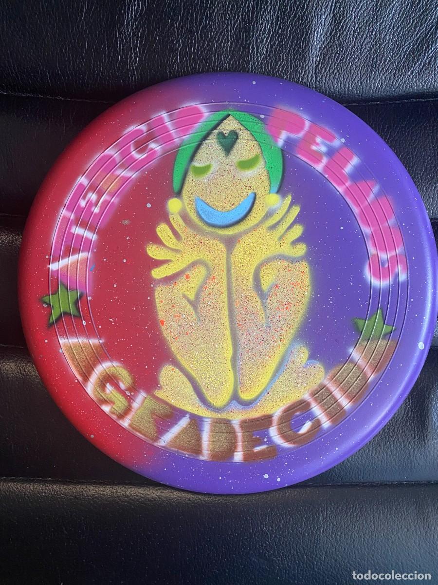 M&uacute;sica de colecci&oacute;n: Disco Volador (frisbee) Aterciopelados Hecho a Mano merchandising.