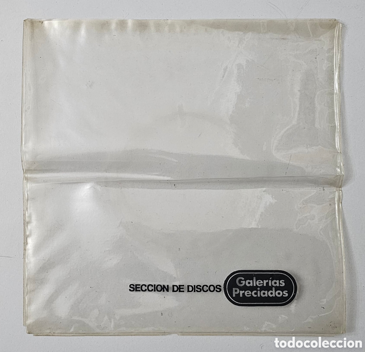 M&uacute;sica de colecci&oacute;n: FUNDA DE PLASTICO DURO PARA SINGLES 45s DE SECCION DISCOS DE GALERIAS PRECIADOS