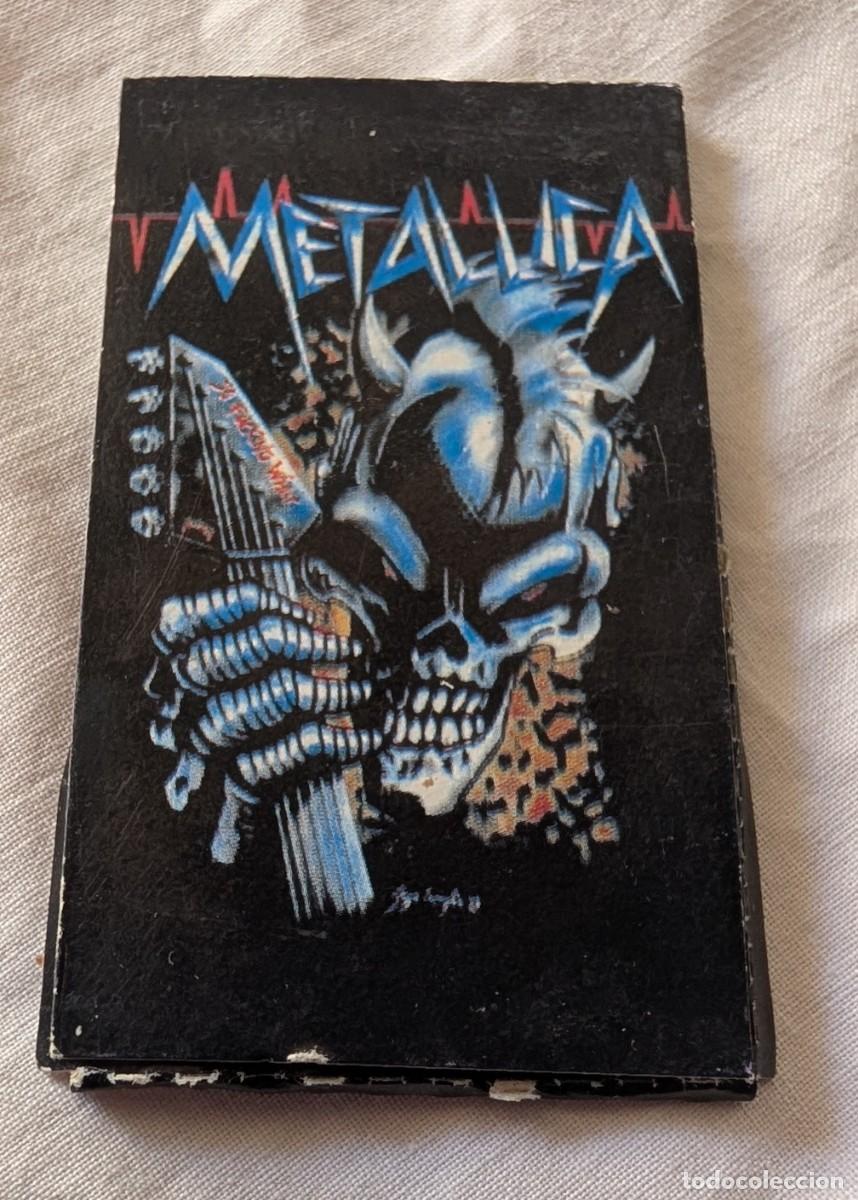 M&uacute;sica de colecci&oacute;n: METALLICA - Antiguo Librillo de Papel de Fumar Made in Portugal - Coleccionismo Rock