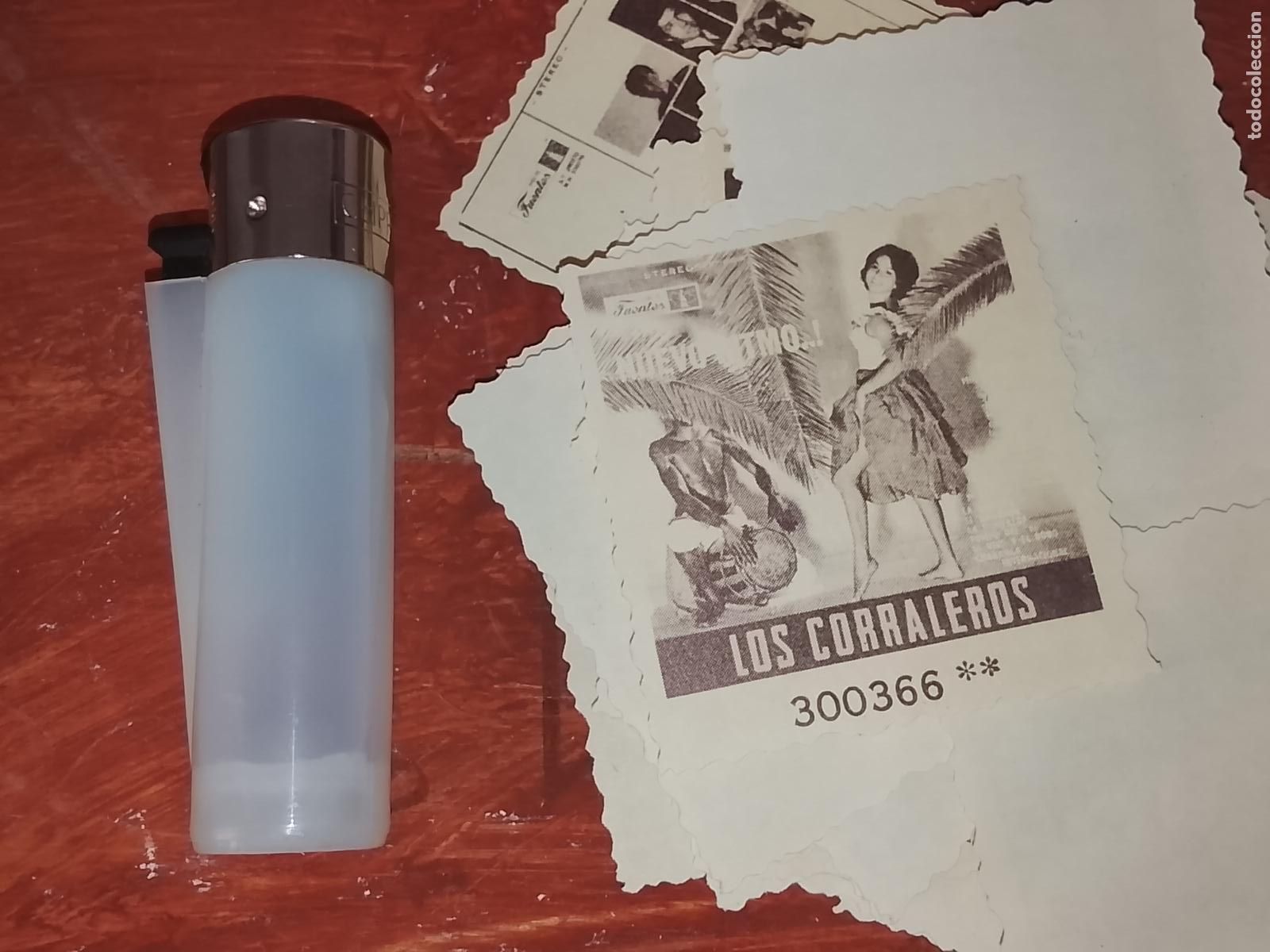 M&uacute;sica de colecci&oacute;n: SIMILAR A CROMO DE PAPEL troquelado MUSICA - cantantantecantantante - LOS CORRALEROS