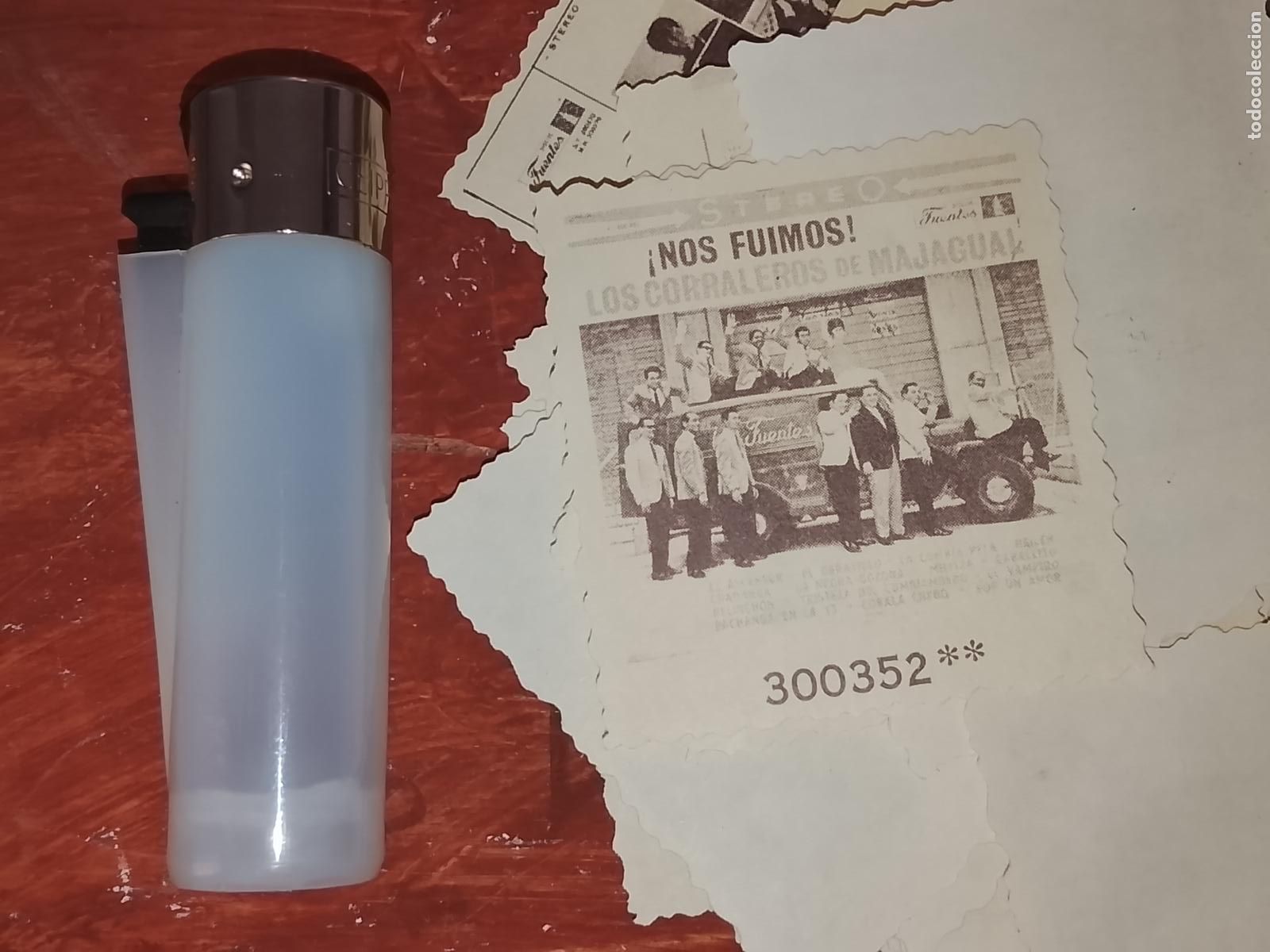M&uacute;sica de colecci&oacute;n: SIMILAR A CROMO DE PAPEL troquelado MUSICA - cantantante - LOS CORRALEROS