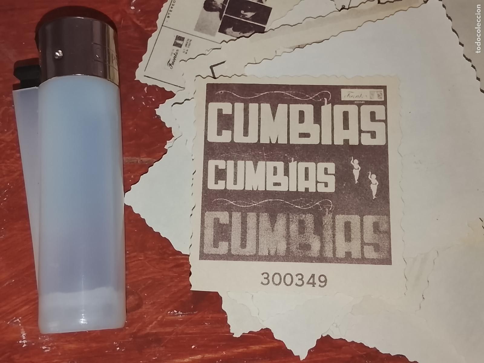 M&uacute;sica de colecci&oacute;n: SIMILAR A CROMO DE PAPEL troquelado MUSICA - cantantante O GRUPO - CUMBIAS