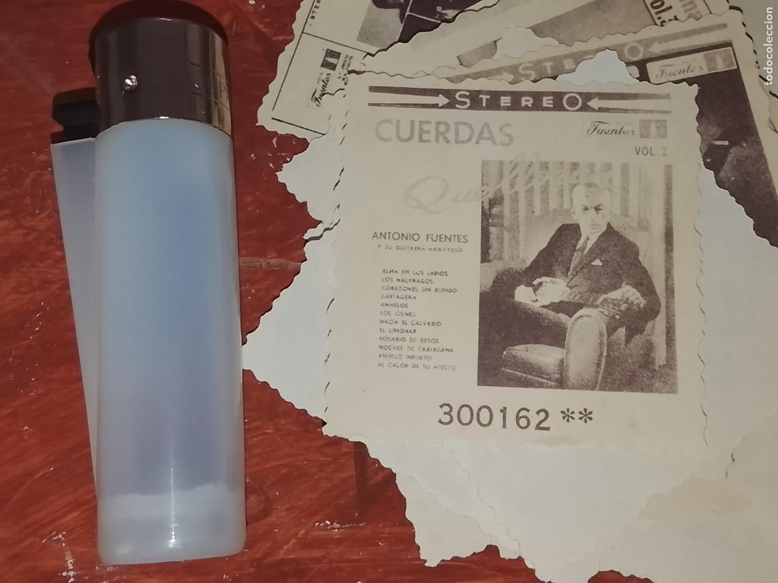 M&uacute;sica de colecci&oacute;n: SIMILAR A CROMO DE PAPEL troquelado MUSICA - cantantante O GRUPO - ANTONIO FUENTES