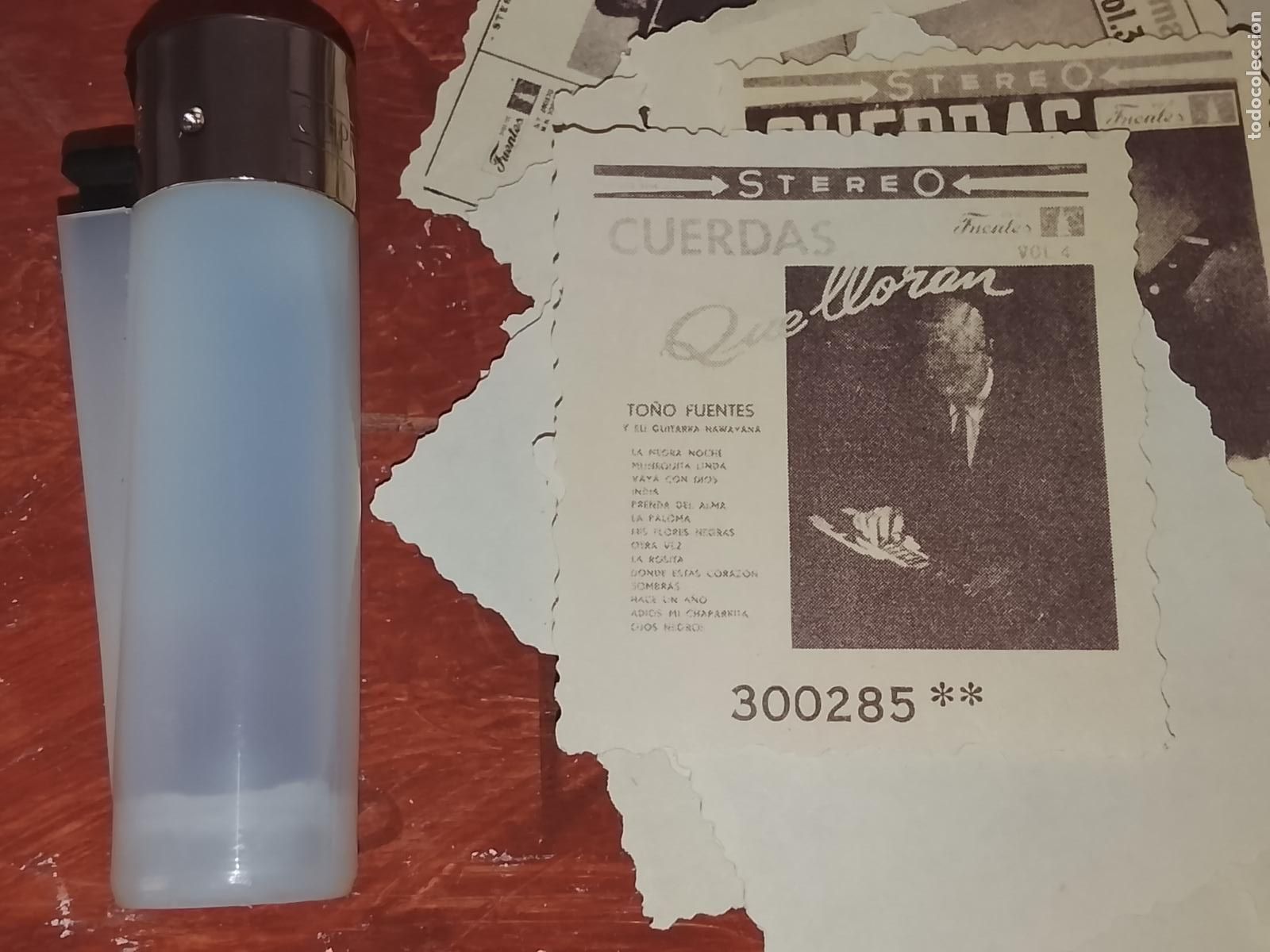 M&uacute;sica de colecci&oacute;n: SIMILAR A CROMO DE PAPEL troquelado MUSICA - cantantante O GRUPO - TO&Ntilde;O FUENTES