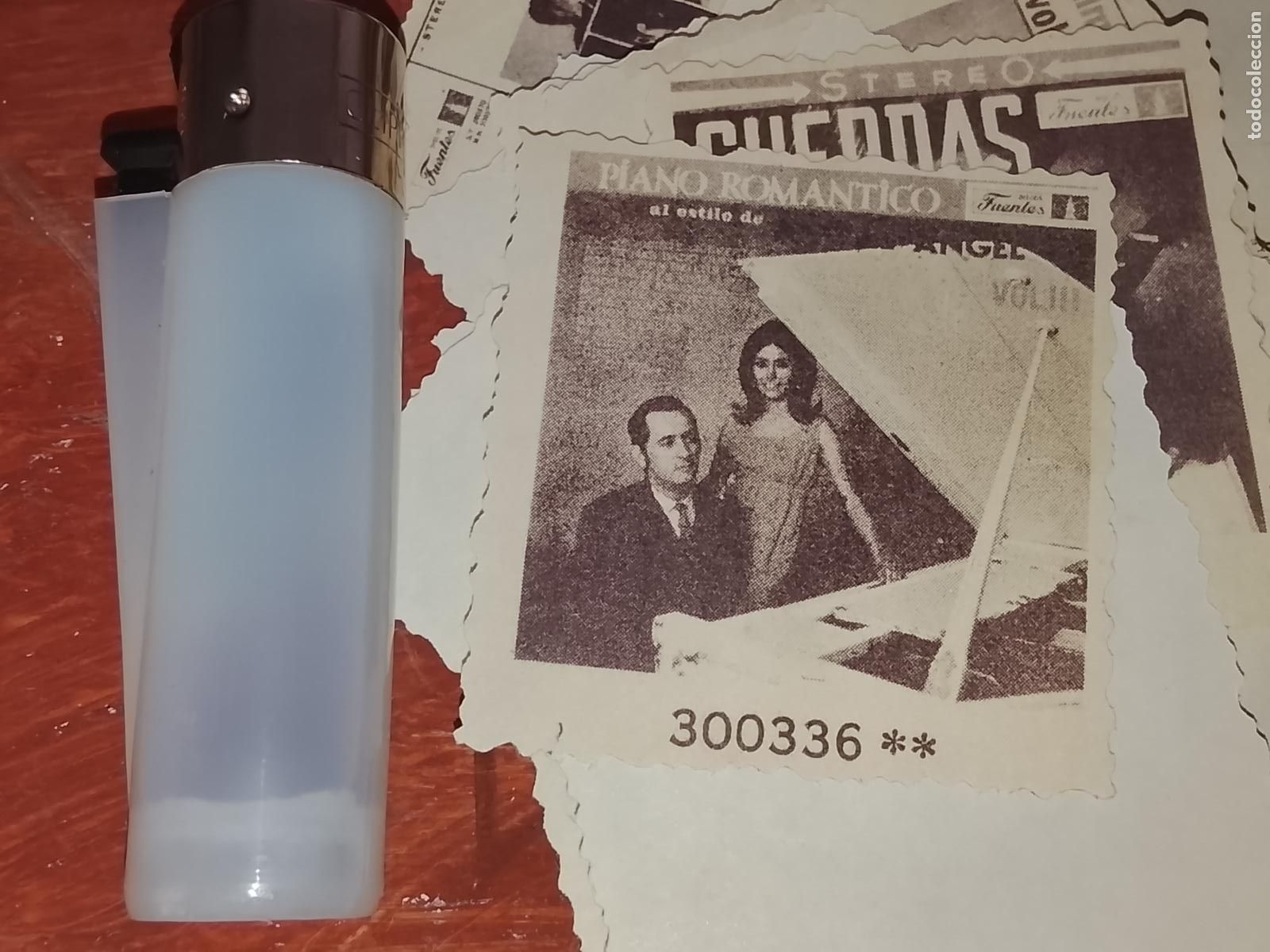 M&uacute;sica de colecci&oacute;n: SIMILAR A CROMO DE PAPEL troquelado MUSICA - cantantante O GRUPO - PIANO ROMANTICO ANGEL