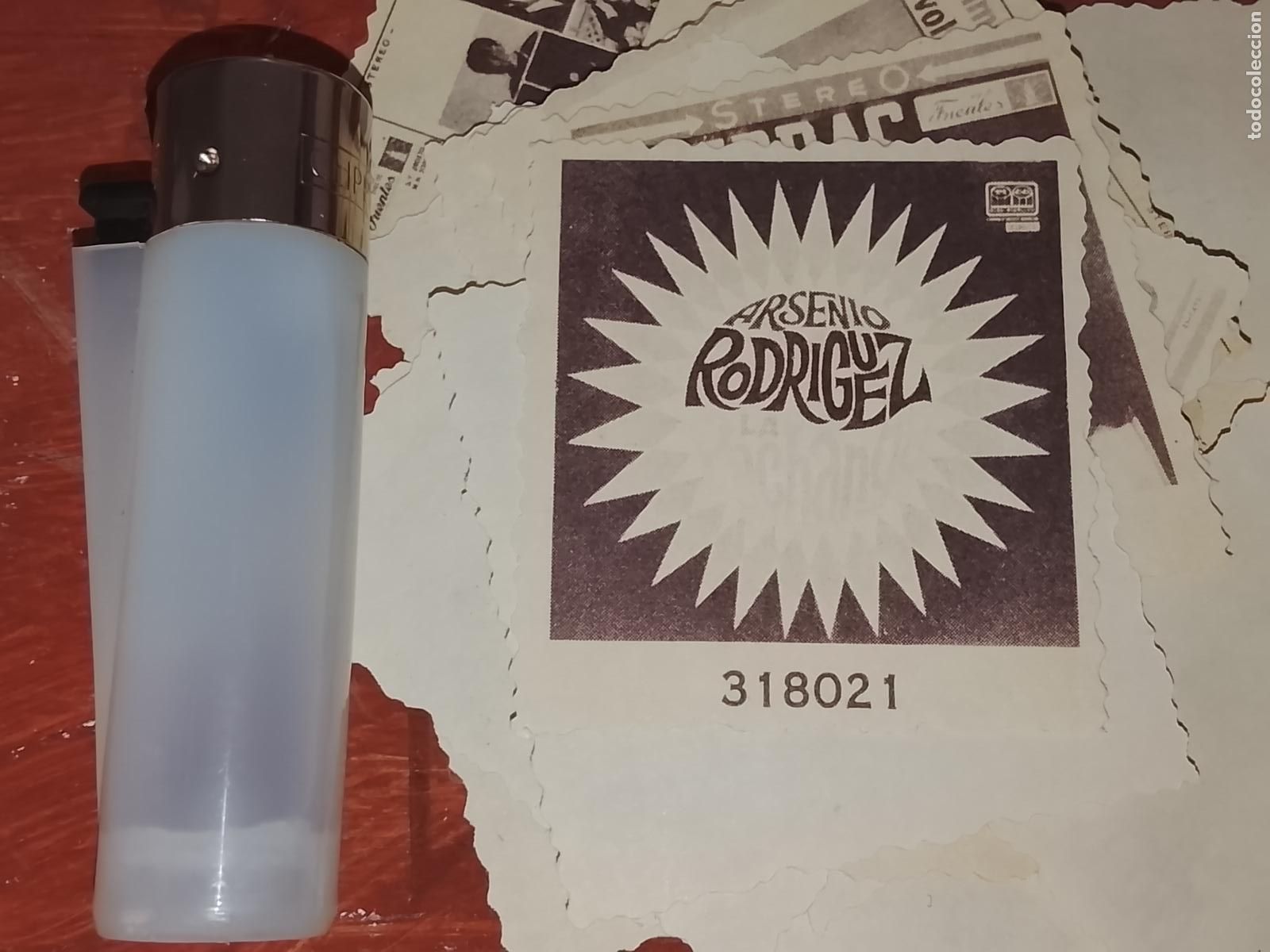 M&uacute;sica de colecci&oacute;n: SIMILAR A CROMO DE PAPEL troquelado MUSICA - CANTANTE O GRUPO - ARSENIO RODRIGUEZ
