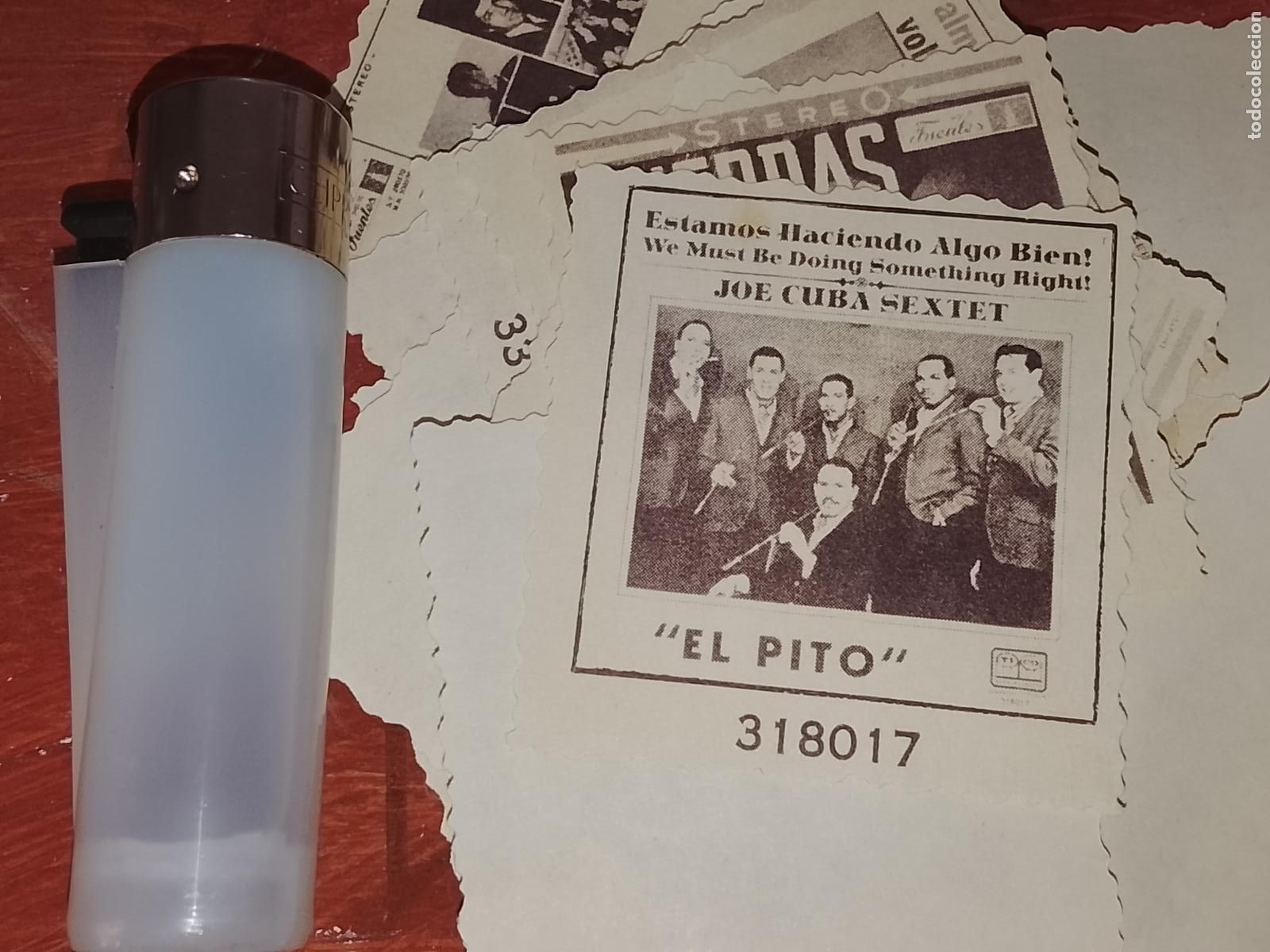 M&uacute;sica de colecci&oacute;n: SIMILAR A CROMO DE PAPEL troquelado MUSICA - CANTANTE O GRUPO - JOSE CUBA SEXTET EL PITO