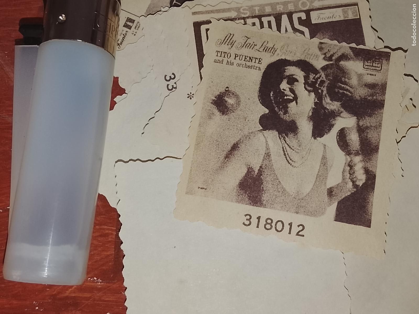 M&uacute;sica de colecci&oacute;n: SIMILAR A CROMO DE PAPEL troquelado MUSICA - CANTANTE O GRUPO - TITO PUENTE