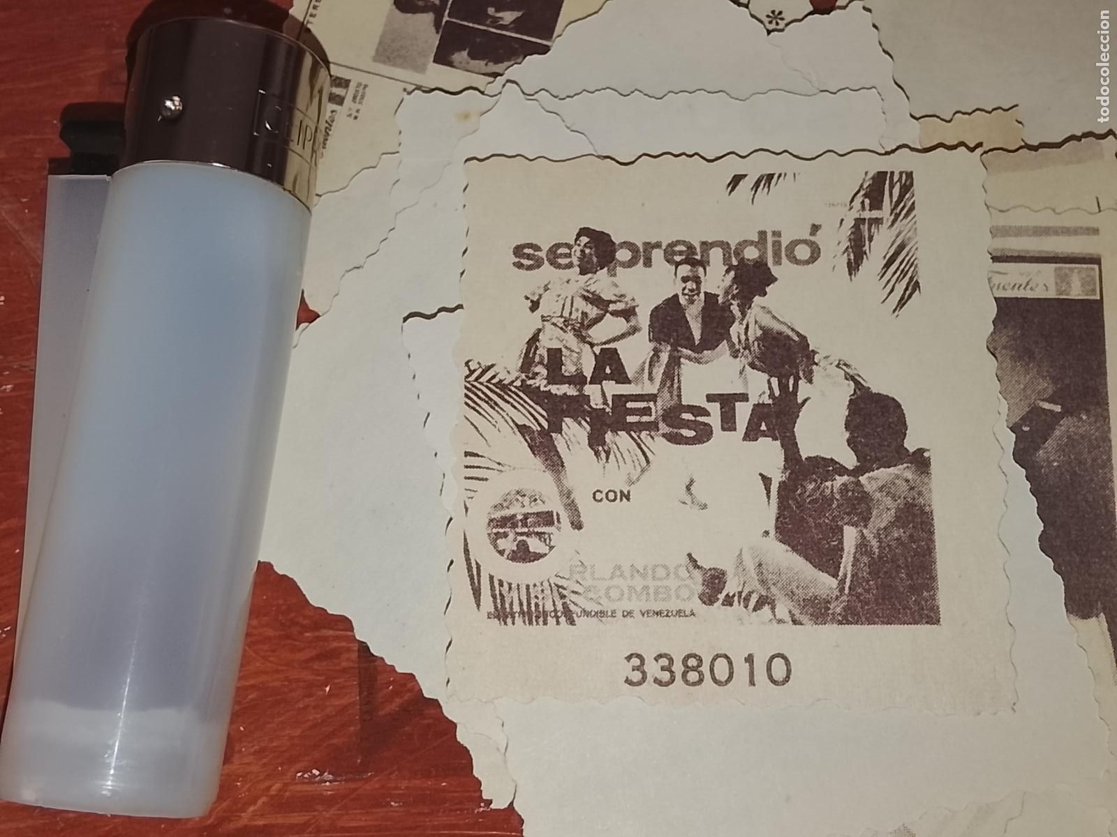 M&uacute;sica de colecci&oacute;n: SIMILAR A CROMO DE PAPEL troquelado MUSICA - CANTANTE O GRUPO - ORLANDO Y SU COMBO