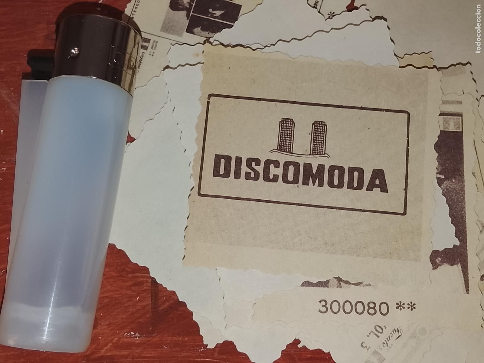 M&uacute;sica de colecci&oacute;n: SIMILAR A CROMO DE PAPEL troquelado MUSICA - CANTANTE O GRUPO - DISCOMODA