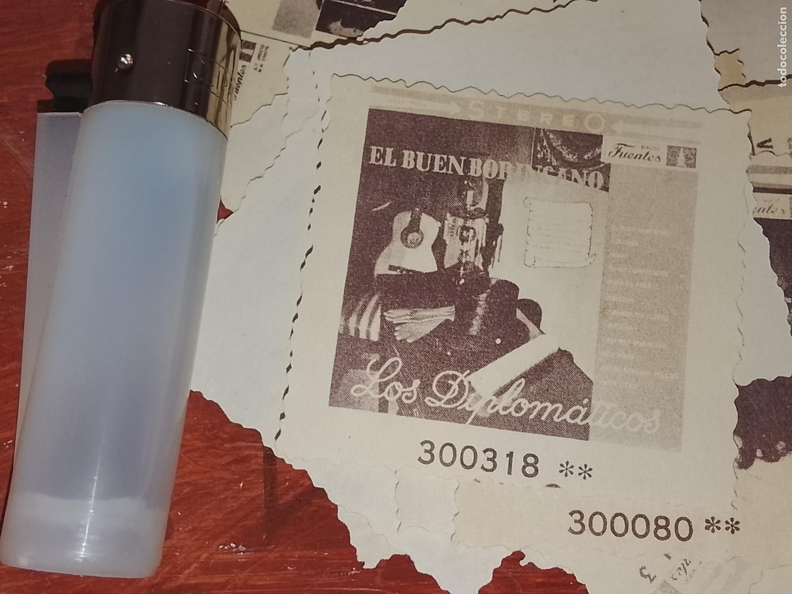 M&uacute;sica de colecci&oacute;n: SIMILAR A CROMO DE PAPEL troquelado MUSICA - CANTANTE O GRUPO - LOS DIPLOMATICOS