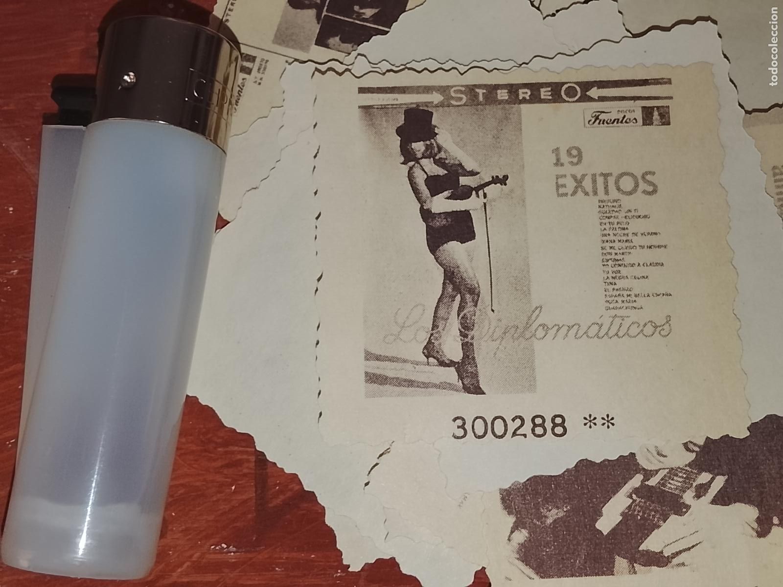 M&uacute;sica de colecci&oacute;n: SIMILAR A CROMO DE PAPEL troquelado MUSICA - CANTANTE O GRUPO - LOS DIPLOMATICOS