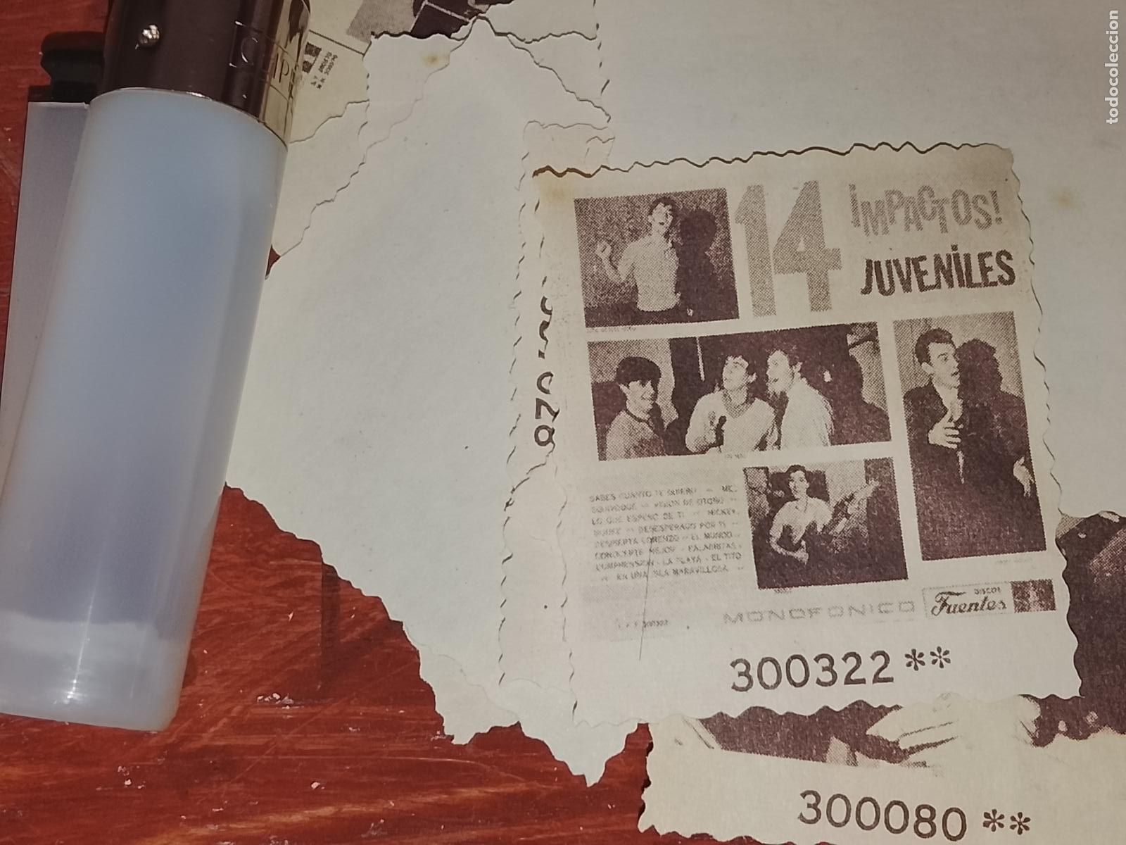 M&uacute;sica de colecci&oacute;n: SIMILAR A CROMO DE PAPEL troquelado MUSICA - CANTANTE O GRUPO HAROLD LOS YETIS JUAN NICOLAS ESTELA
