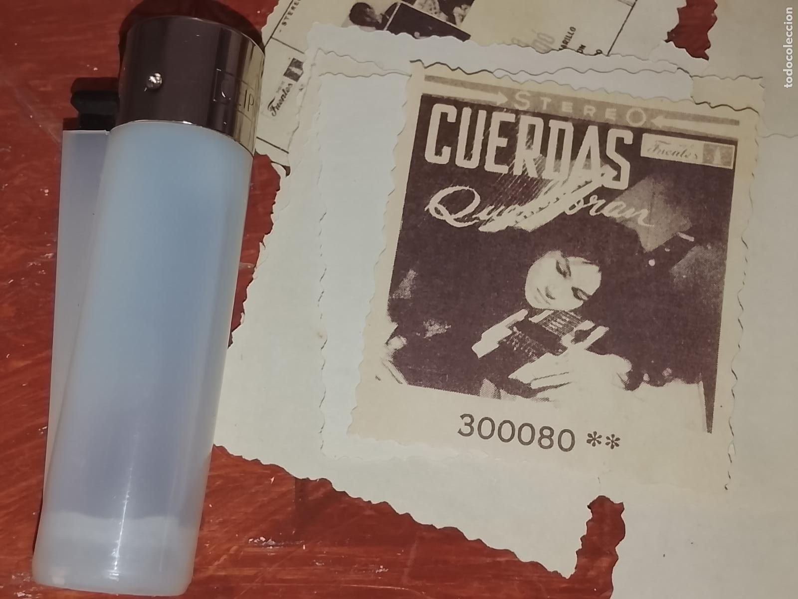 M&uacute;sica de colecci&oacute;n: SIMILAR A CROMO DE PAPEL troquelado MUSICA - CANTANTE O GRUPO - CUERDAS