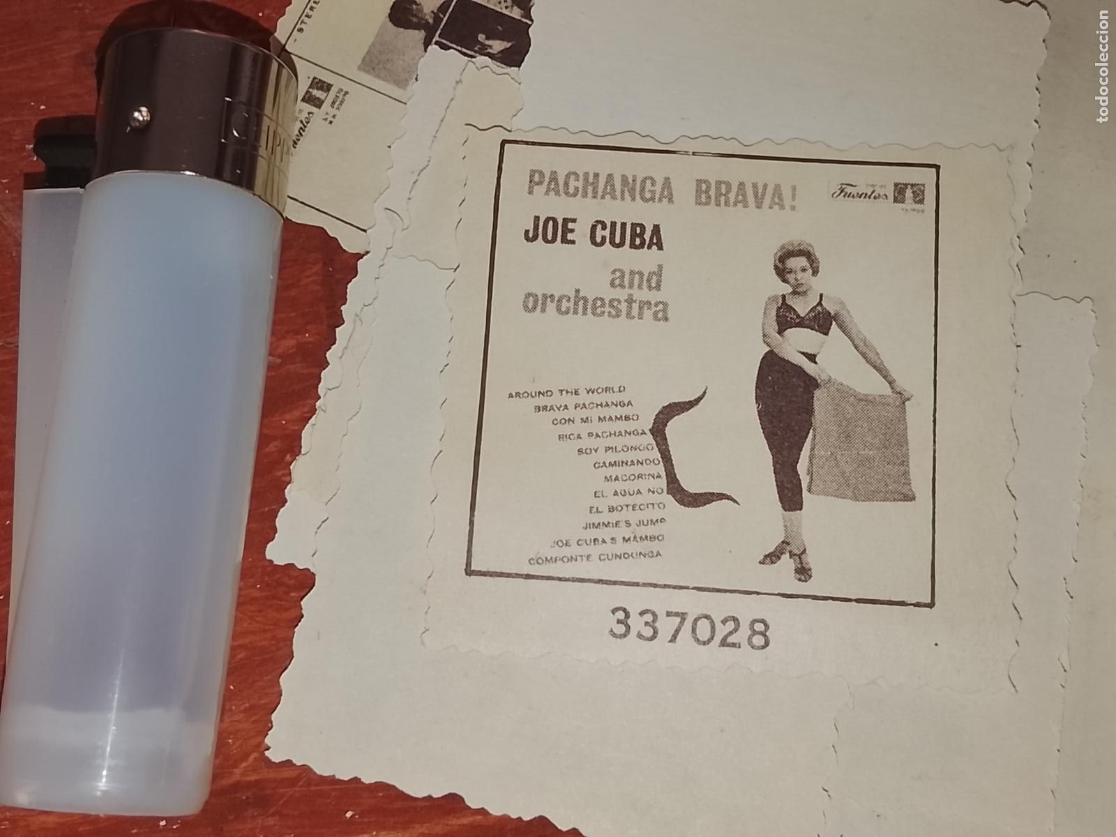 M&uacute;sica de colecci&oacute;n: SIMILAR A CROMO DE PAPEL troquelado MUSICA - CANTANTE O GRUPO - JOE CUBA