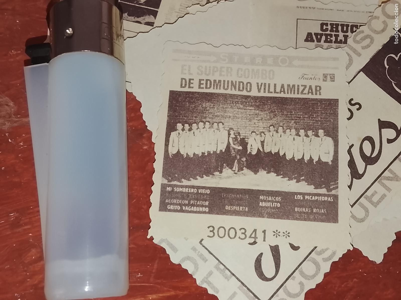 M&uacute;sica de colecci&oacute;n: SIMILAR A CROMO DE PAPEL troquelado MUSICA - CANTANTE O GRUPO - SUPER COMBO EDMUNDO VILLAMIZAR