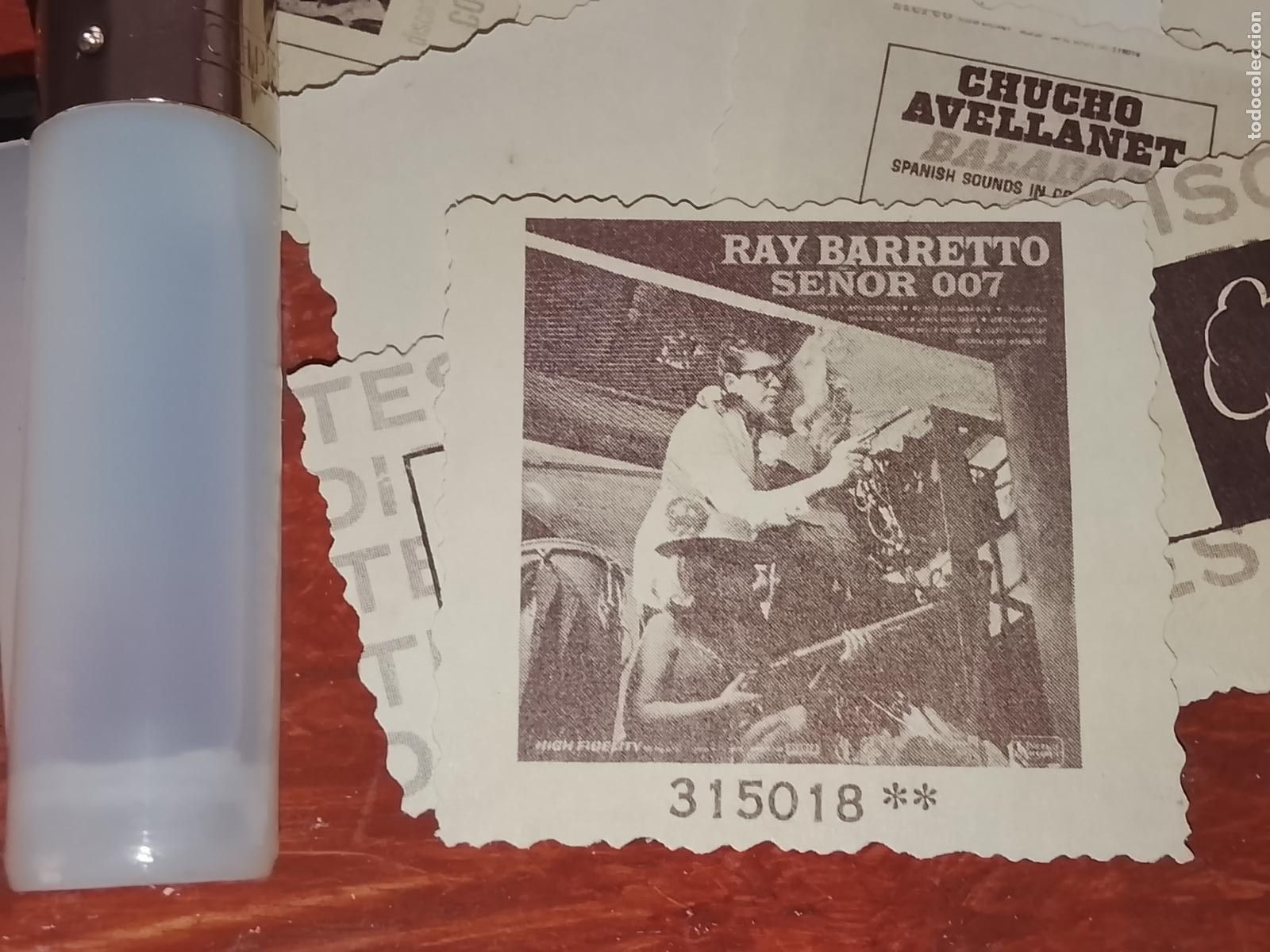 M&uacute;sica de colecci&oacute;n: SIMILAR A CROMO DE PAPEL troquelado MUSICA - CANTANTE O GRUPO - RAY BARRETTO