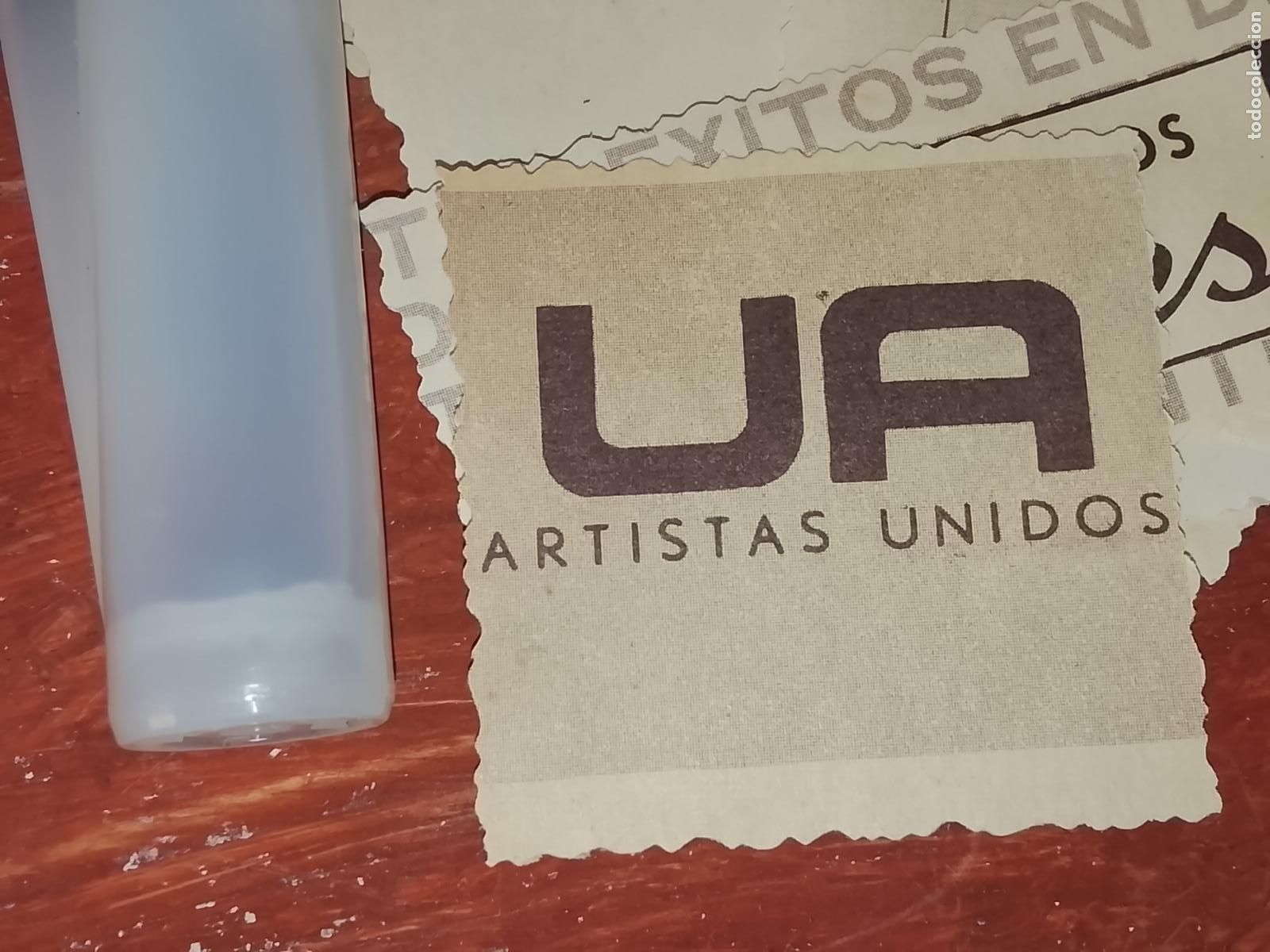 M&uacute;sica de colecci&oacute;n: SIMILAR A CROMO DE PAPEL troquelado MUSICA - CANTANTE O GRUPO - UA ARTISTAS UNIDOS