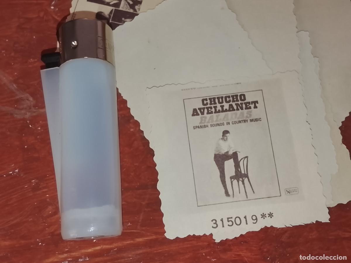 M&uacute;sica de colecci&oacute;n: SIMILAR A CROMO DE PAPEL troquelado MUSICA - CANTANTE O GRUPO - CHUCHO AVELLANET
