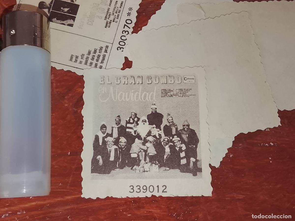 M&uacute;sica de colecci&oacute;n: SIMILAR A CROMO DE PAPEL troquelado MUSICA - CANTANTE O GRUPO - EL GRAN COMBO