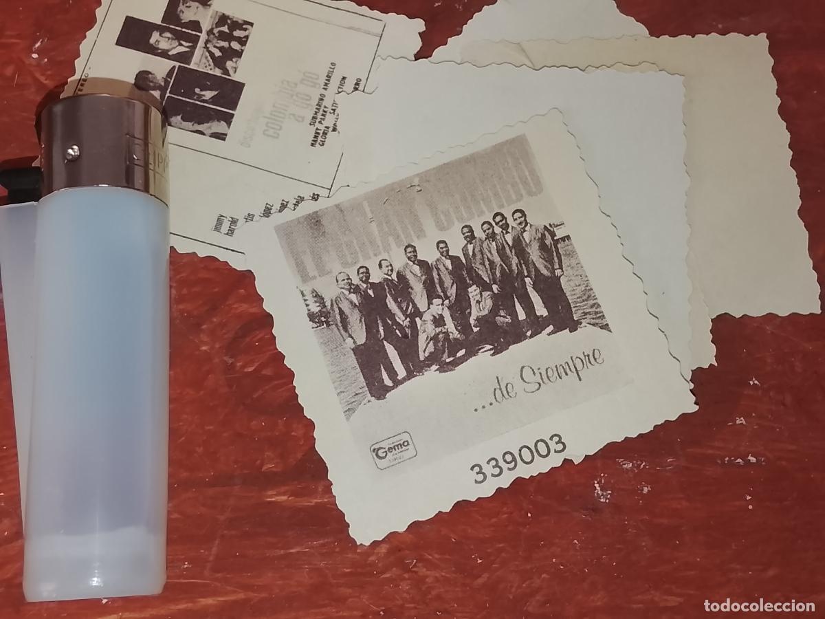 M&uacute;sica de colecci&oacute;n: SIMILAR A CROMO DE PAPEL troquelado MUSICA - CANTANTE O GRUPO - EL GRAN COMBO