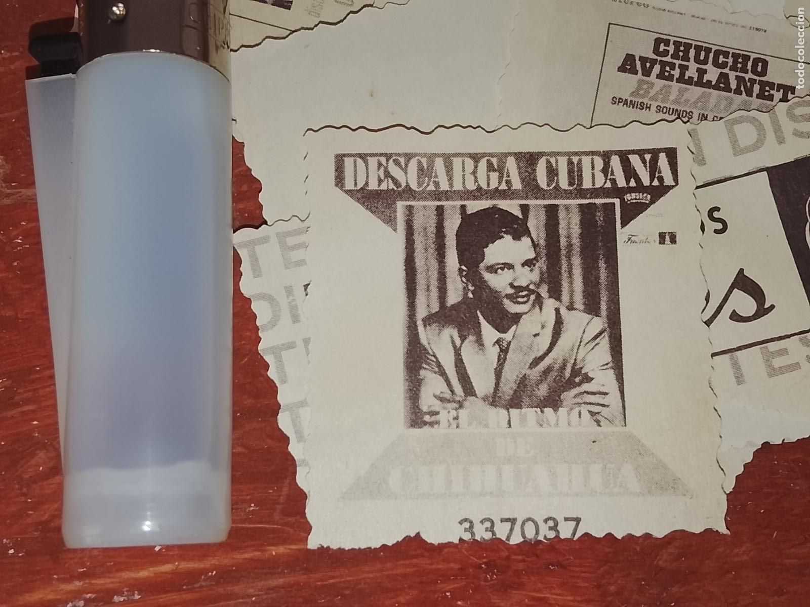 M&uacute;sica de colecci&oacute;n: SIMILAR A CROMO DE PAPEL troquelado MUSICA - CANTANTE O GRUPO - DESCARGA CUBANA