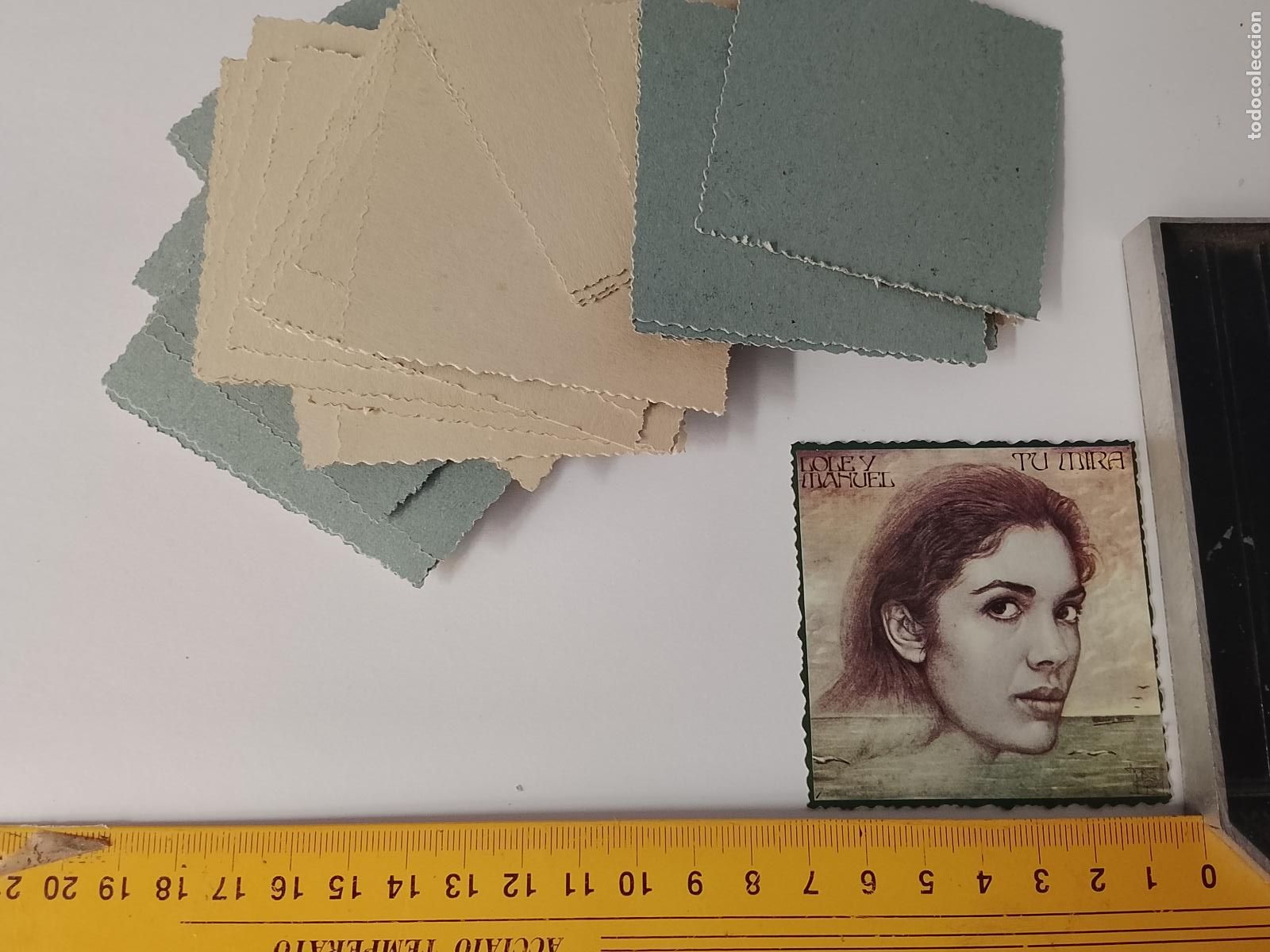 Collectible Music: SIMILAR A CROMO DE CARTON troquelado MUSICA - CANTANTE O GRUPO - LOLE Y MANUEL