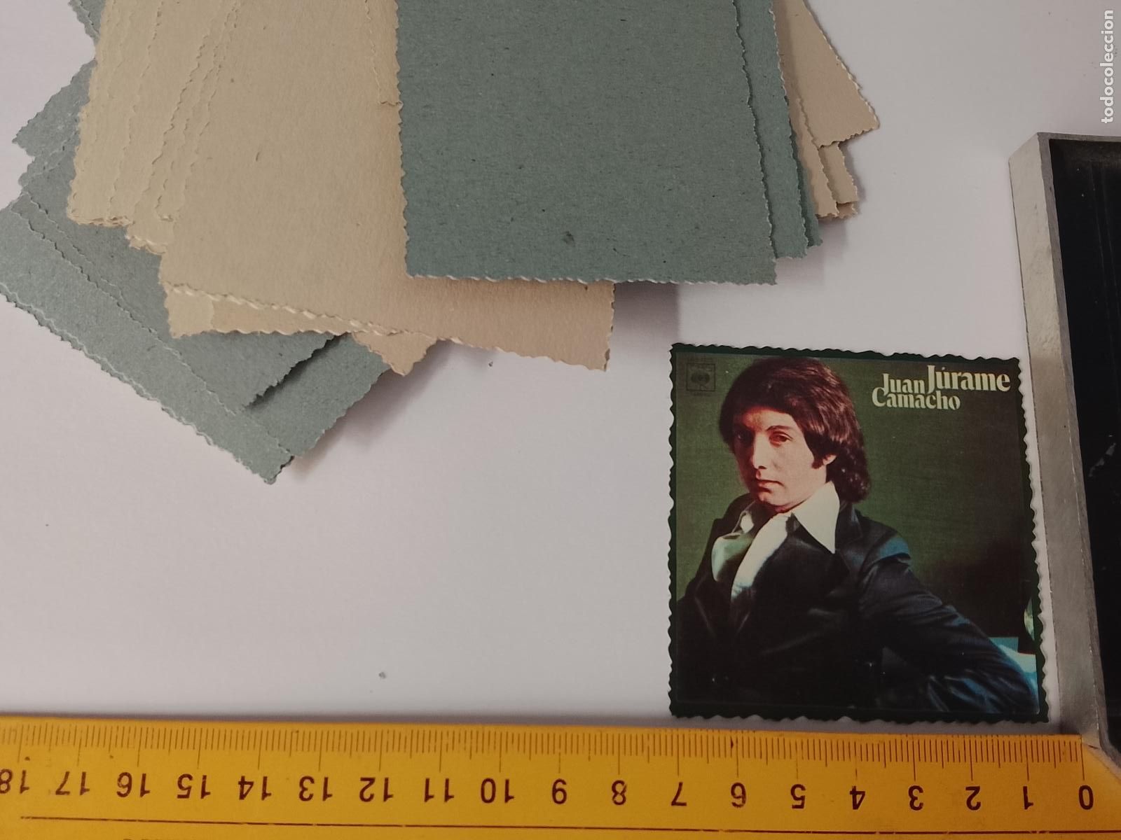 Musique de collection: SIMILAR A CROMO DE CARTON troquelado MUSICA - CANTANTE O GRUPO - JUAN CAMACHO