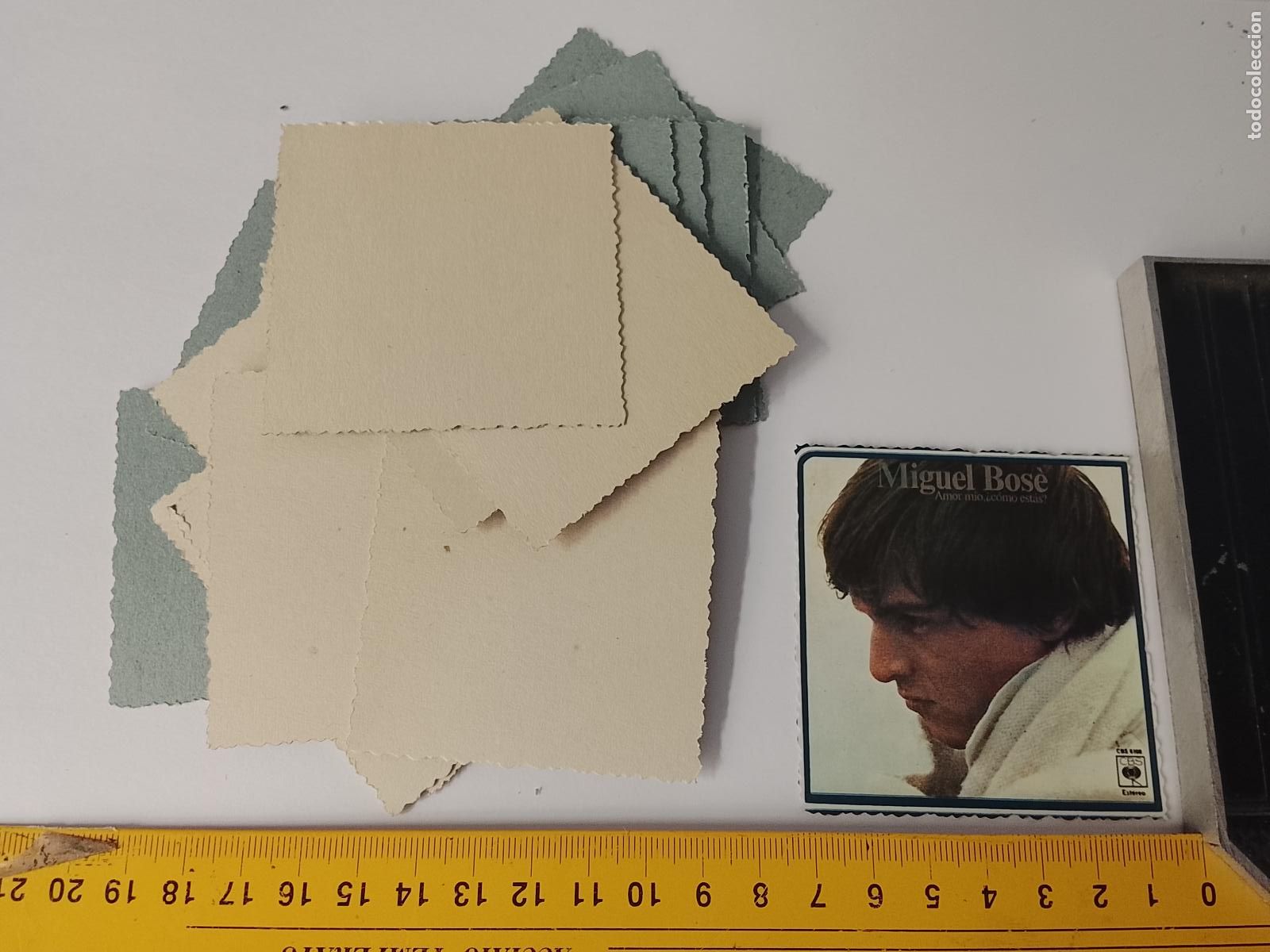 M&uacute;sica de colecci&oacute;n: SIMILAR A CROMO DE CARTON troquelado MUSICA - CANTANTE O GRUPO - MIGUEL BOSE