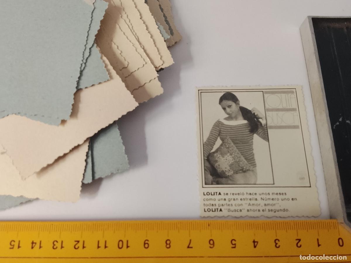M&uacute;sica de colecci&oacute;n: SIMILAR A CROMO DE CARTON troquelado MUSICA - CANTANTE O GRUPO - Lolita Flores