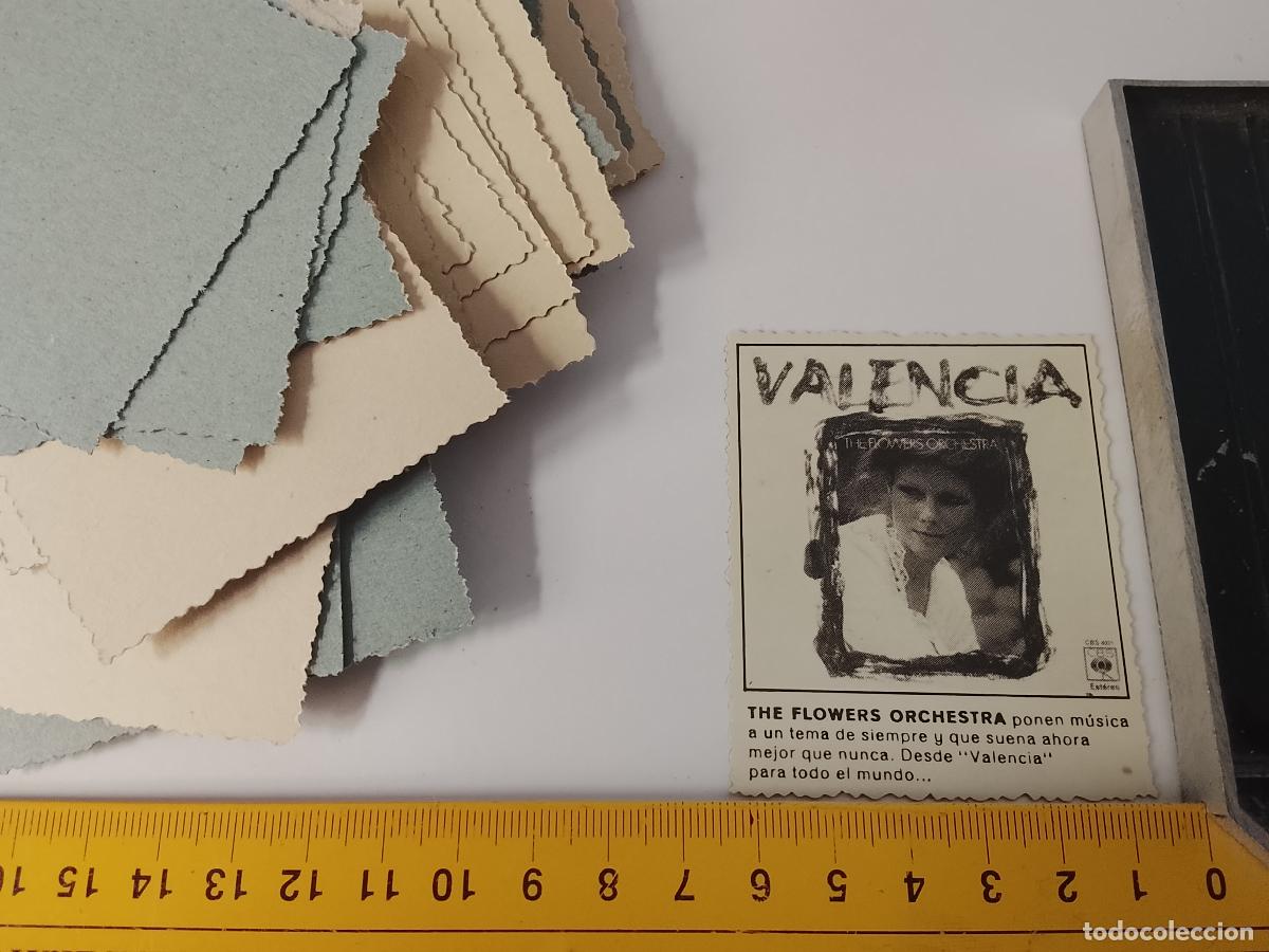 M&uacute;sica de colecci&oacute;n: SIMILAR A CROMO DE CARTON troquelado MUSICA - CANTANTE O GRUPO - Valencia