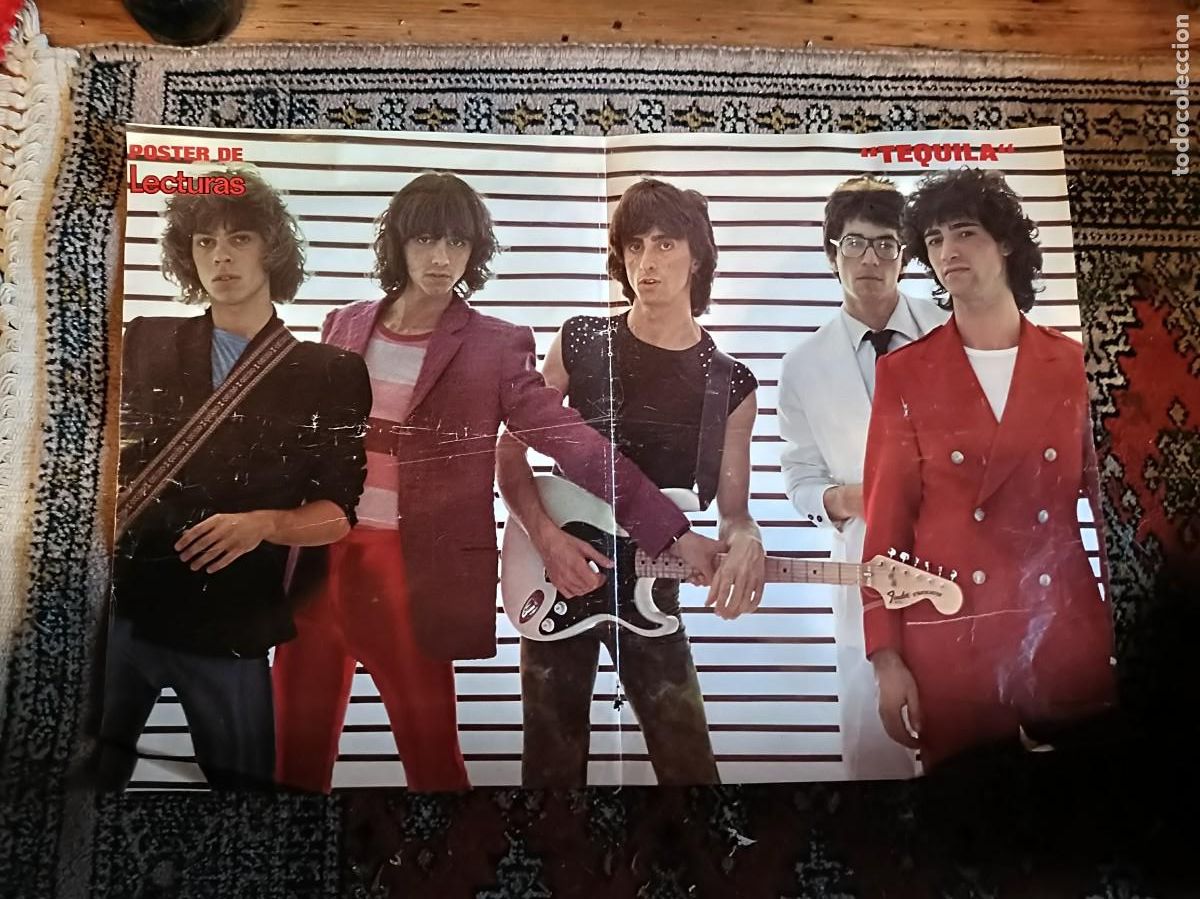 M&uacute;sica de colecci&oacute;n: REVISTA LECTURAS N.&ordm; 1479 1980 P&Oacute;STER CENTRAL TEQUILA