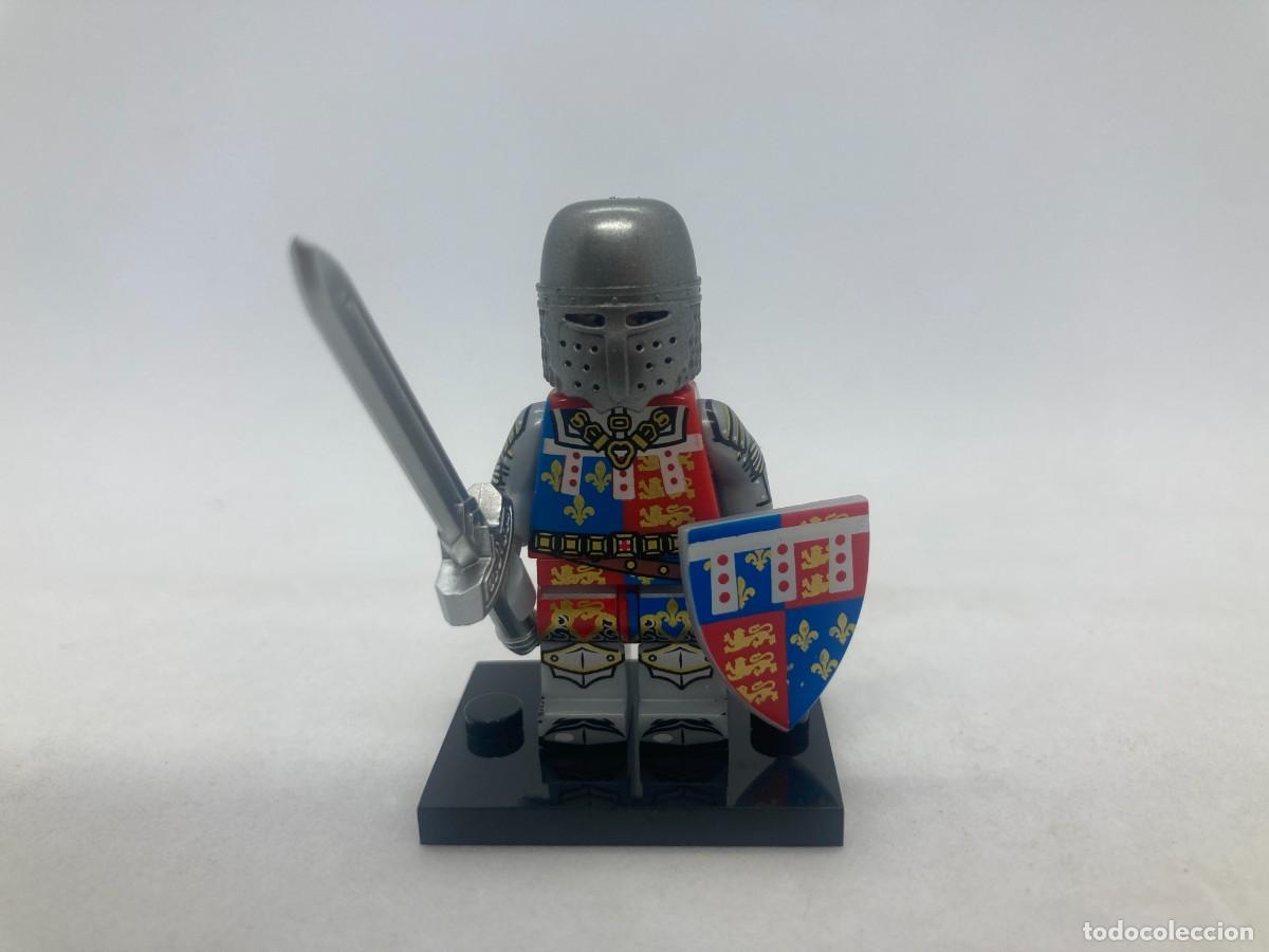 M&uacute;sica de colecci&oacute;n: Minifigura Caballero Medieval Ingl&eacute;s &rdquo;El Pr&iacute;ncipe Negro&rdquo;