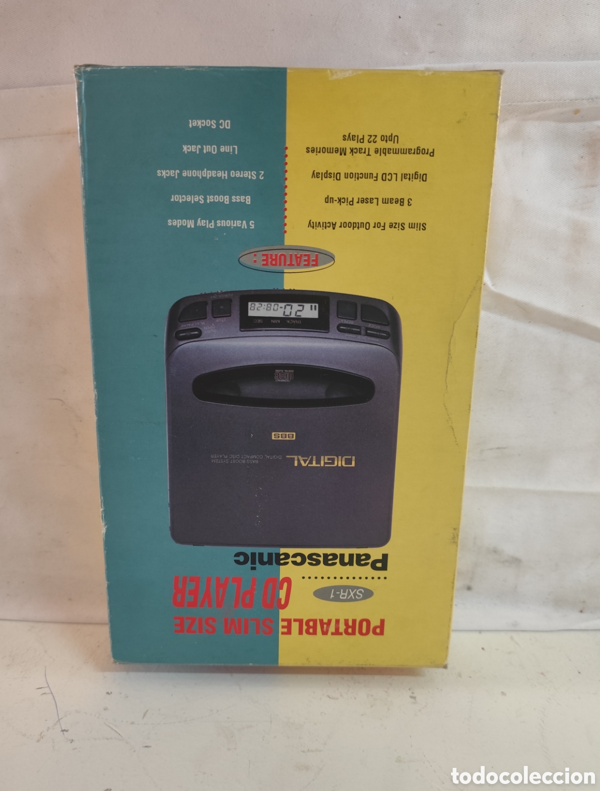 M&uacute;sica de colecci&oacute;n: Reproductor de CD port&aacute;til Panasonic SXR-1.