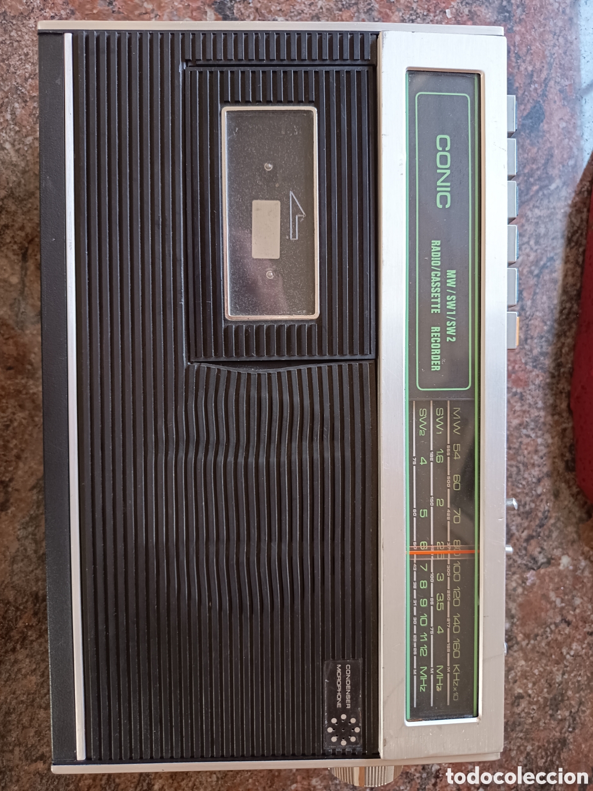 M&uacute;sica de colecci&oacute;n: Radiocasete CONIC ,a&ntilde;os 80,est&eacute;ticamente muy bien funcionando
