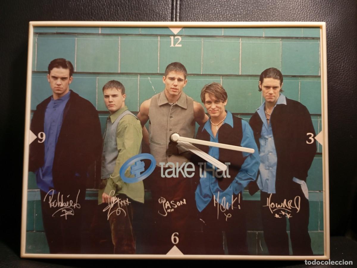 M&uacute;sica de colecci&oacute;n: TAKE THAT - RELOJ OFICIAL - NICE MAN - 1994 - ROBBIE WILLIAMS - GARY BARLOW - MARK OWEN